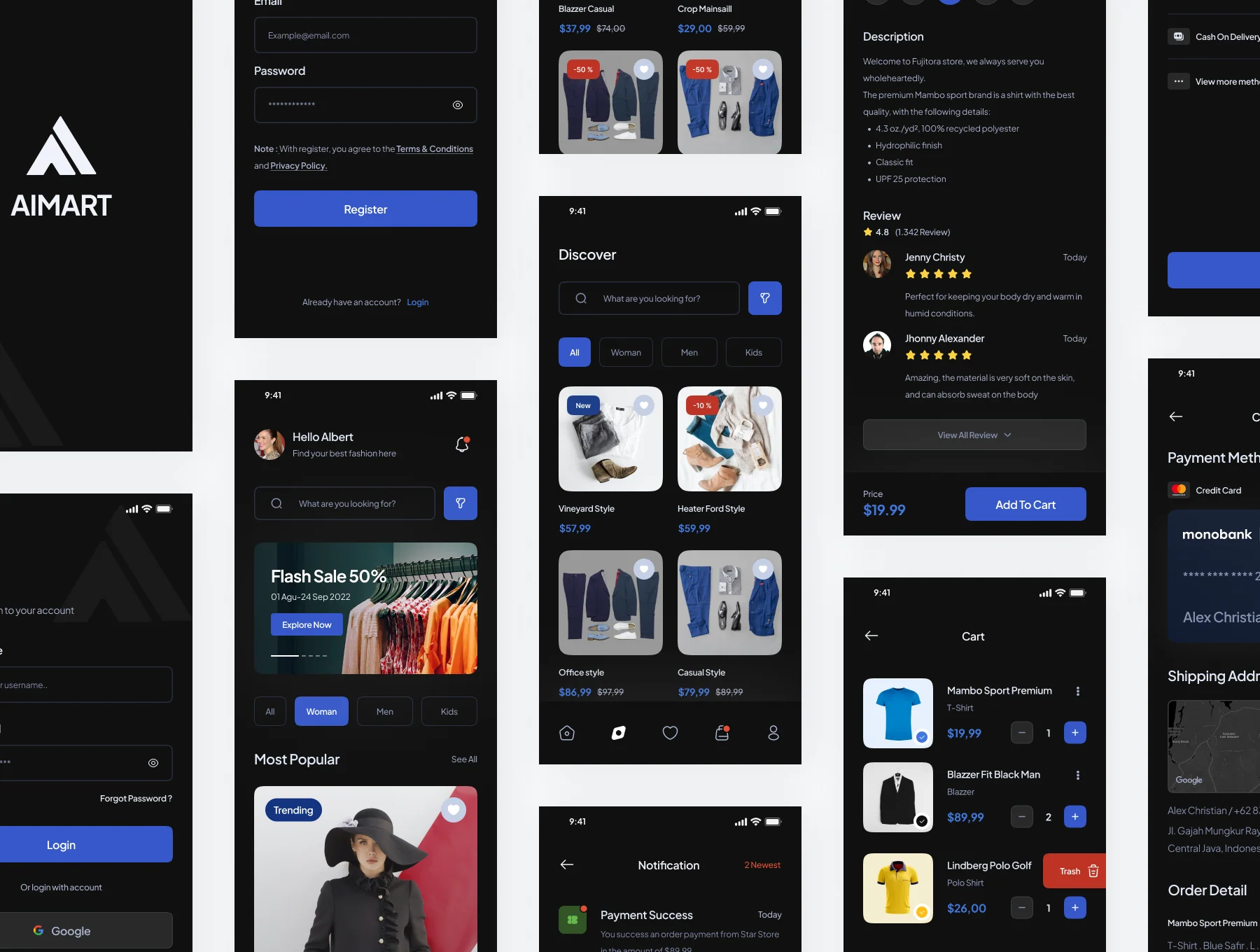 Fashion Marketplace Mobile Apps - Aimart 6