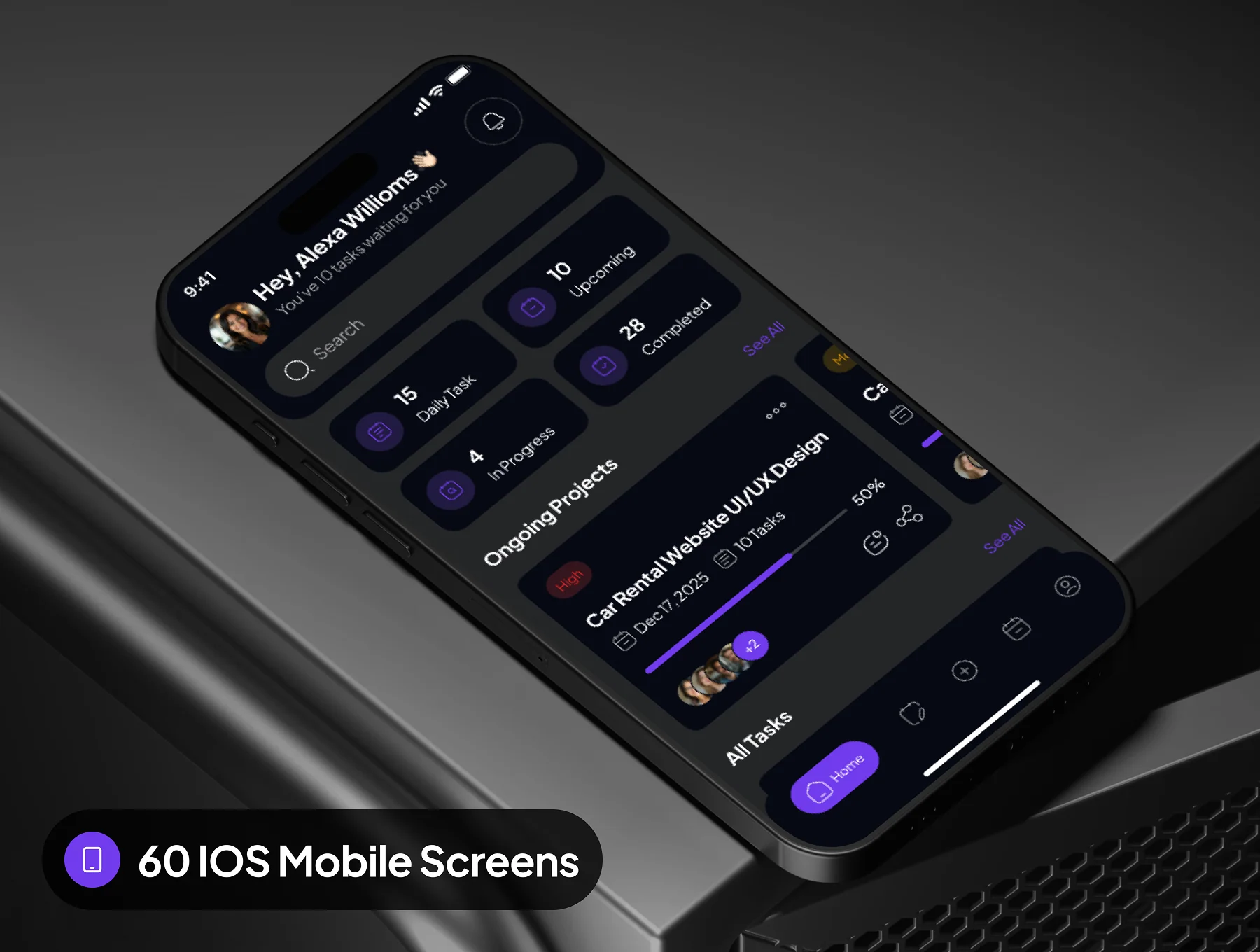 aimdo - Task Management App UI Kit 9