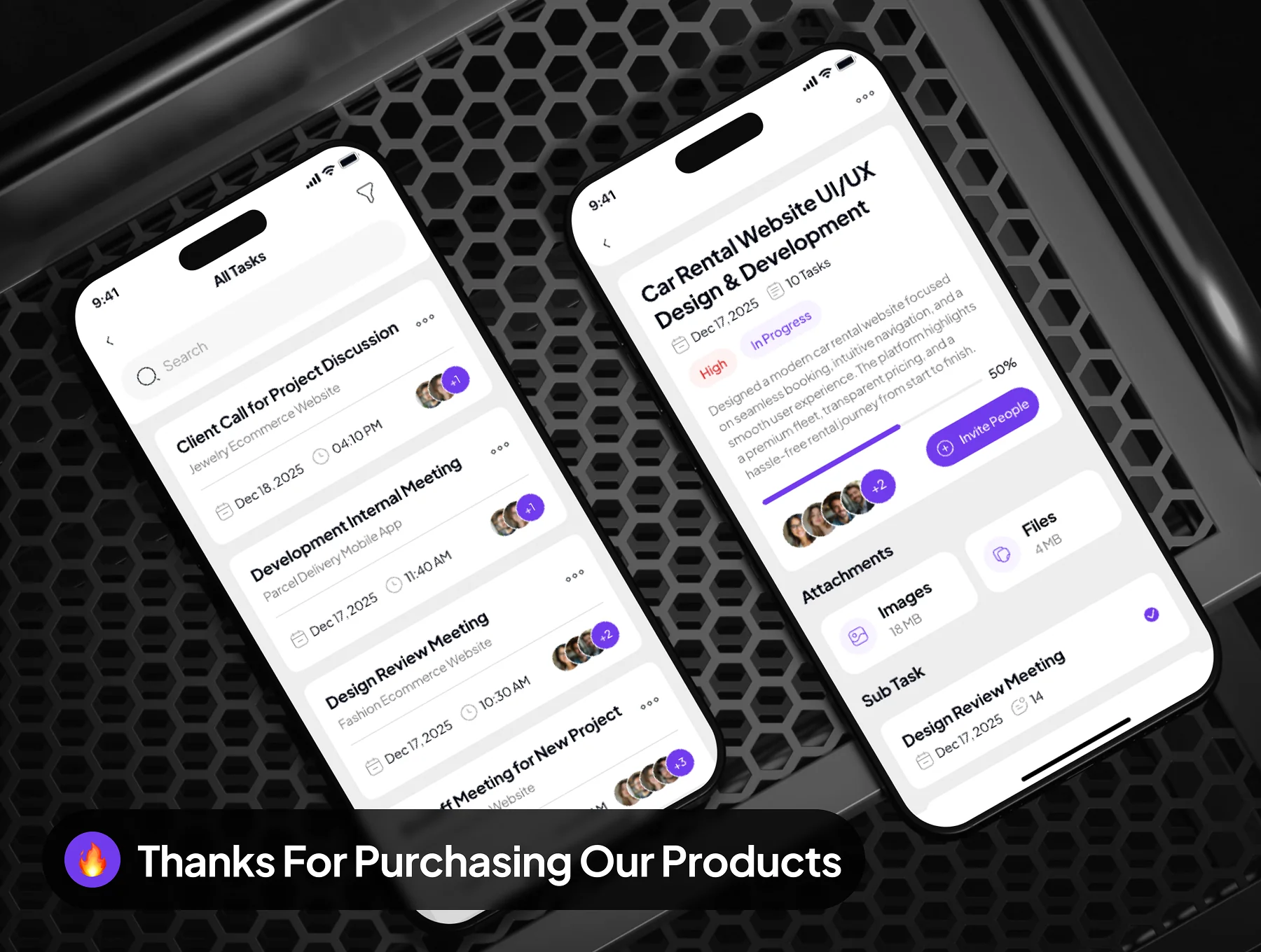 aimdo - Task Management App UI Kit 10