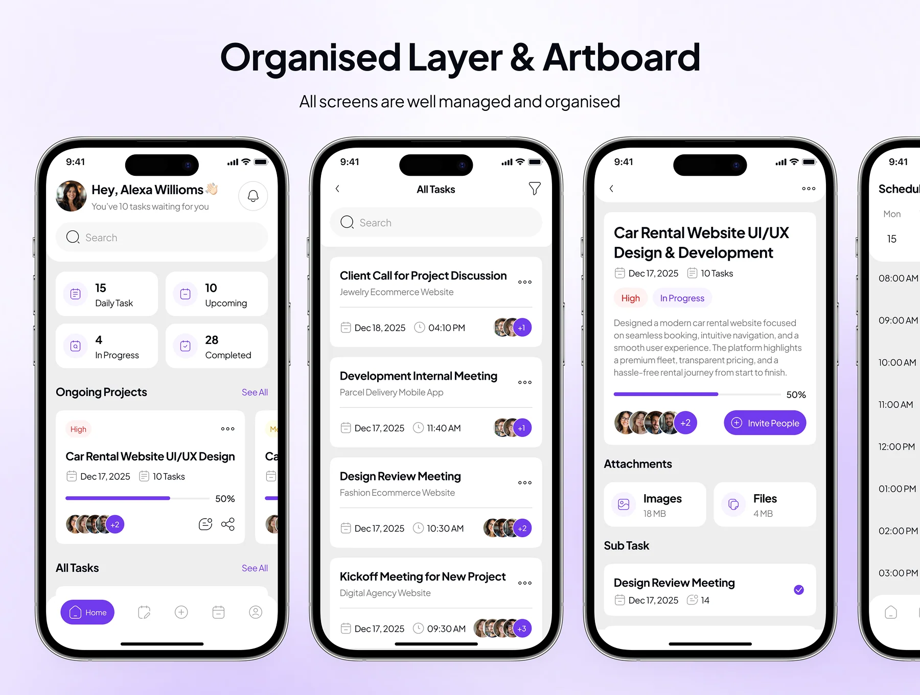 aimdo - Task Management App UI Kit 3