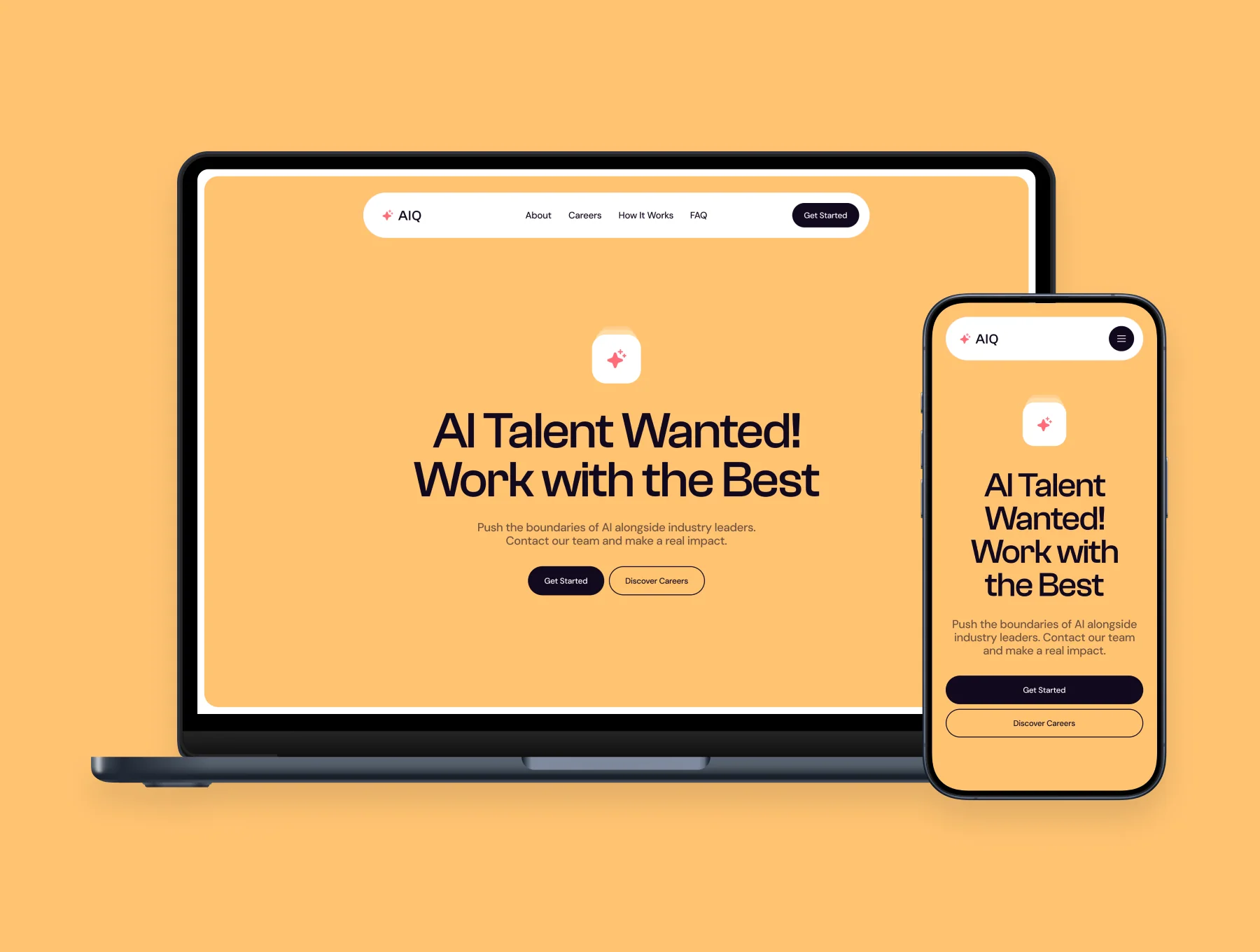 AIQ — Hiring Website Template 6