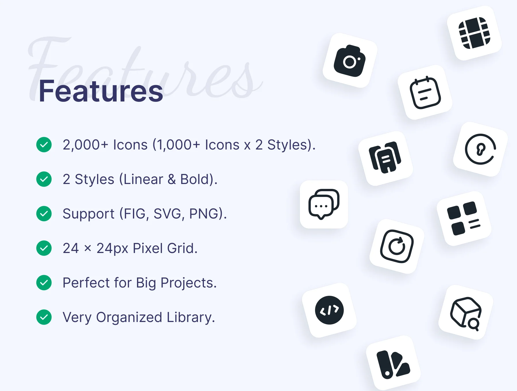Airaa Design  –  2,000+ Icons Set 2