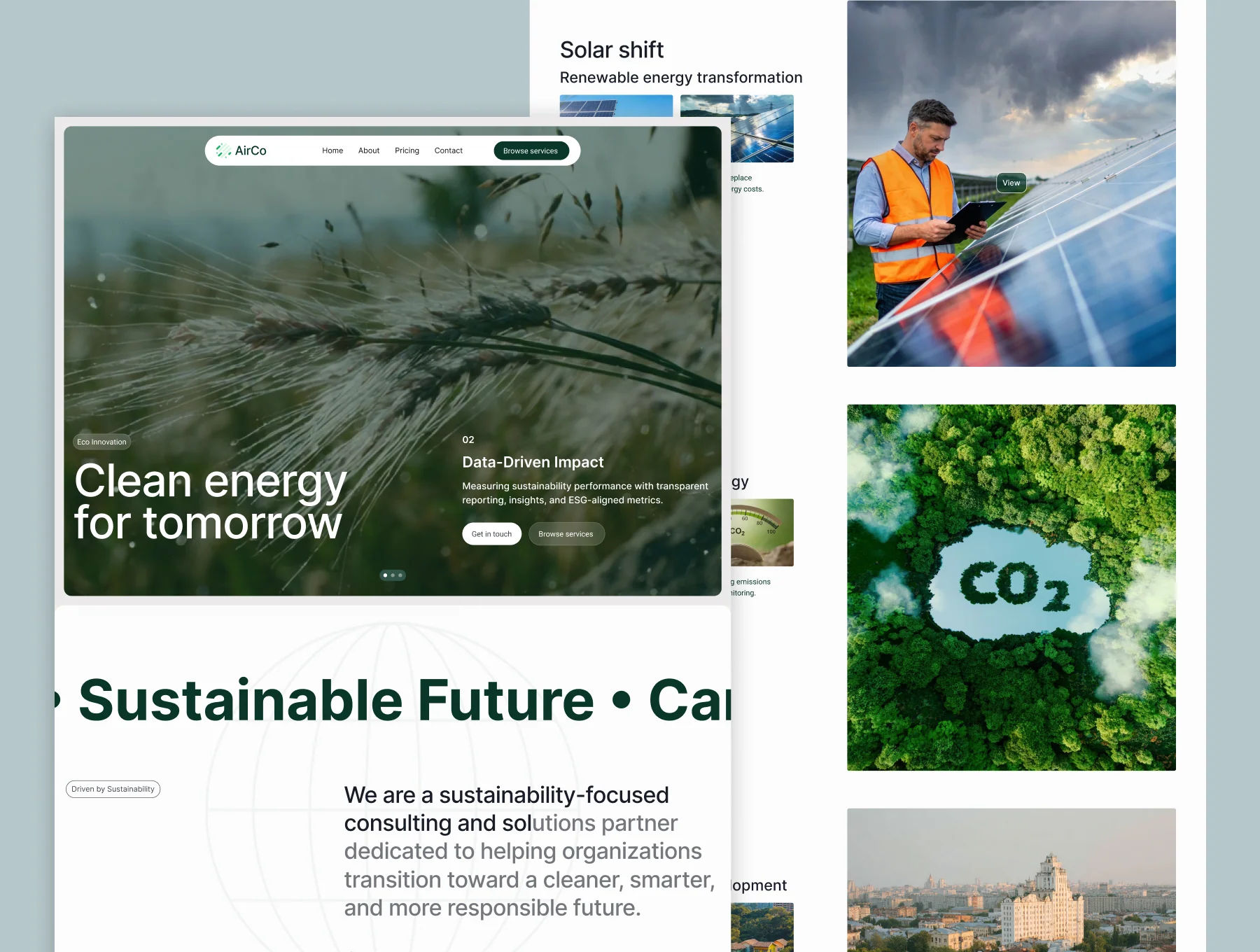 AirCo - Environment Website Template 5