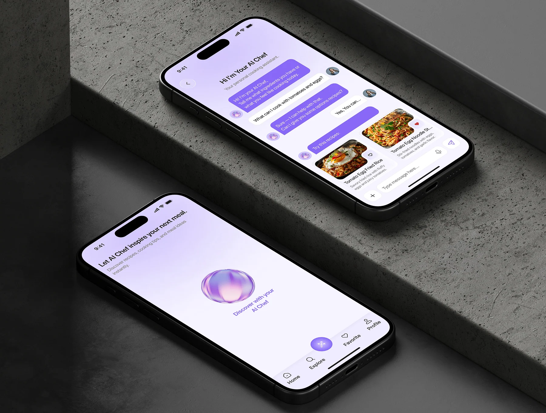 AIRecipe – Mobile App UI Kit 8