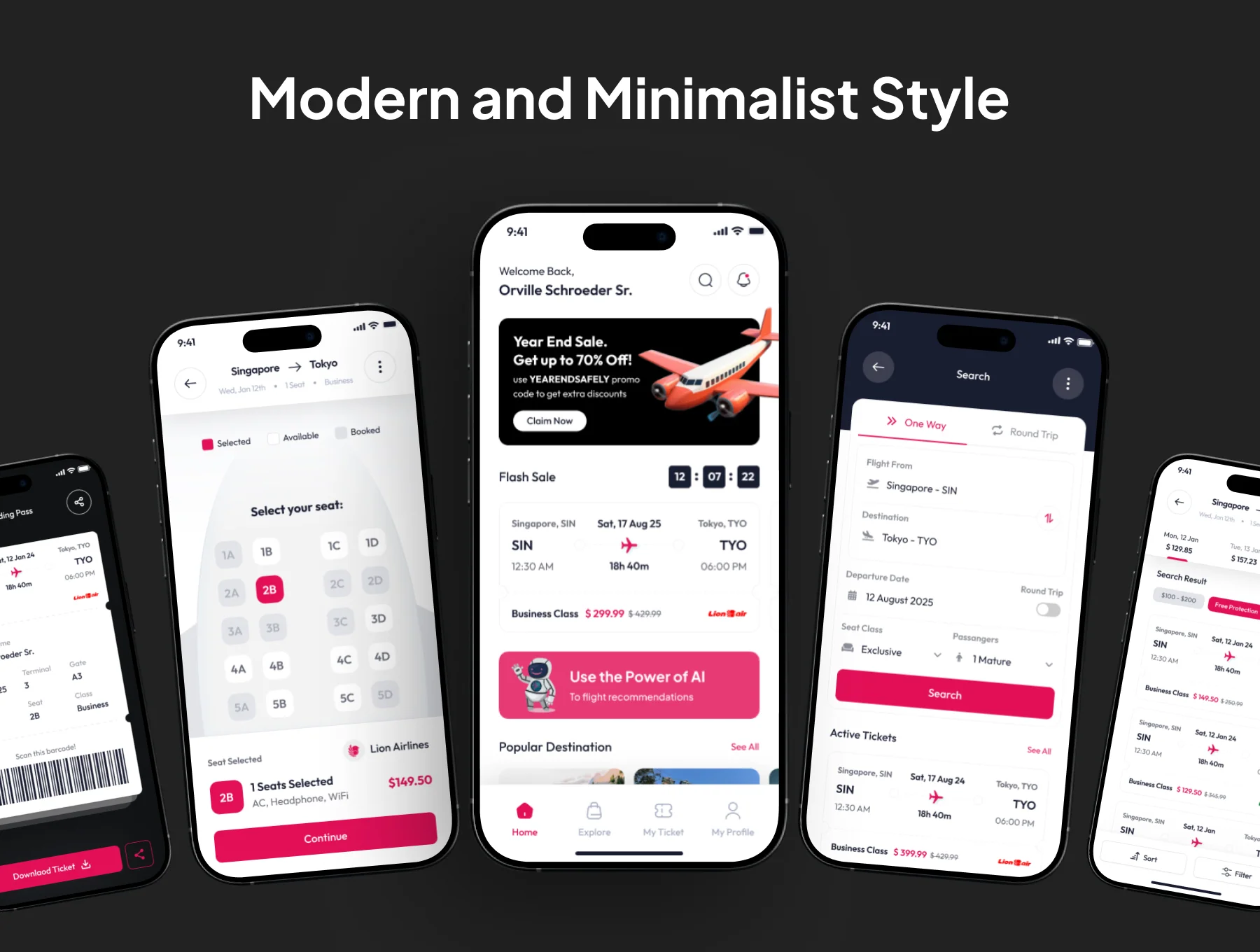 AirGo - AI Planning and Flight Booking  App IOS UI Kits 4