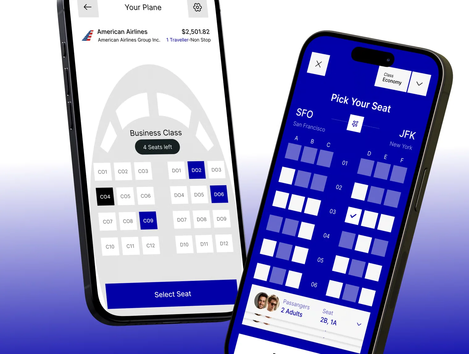 Airline — Flight Booking Mobile App UI Kit 5