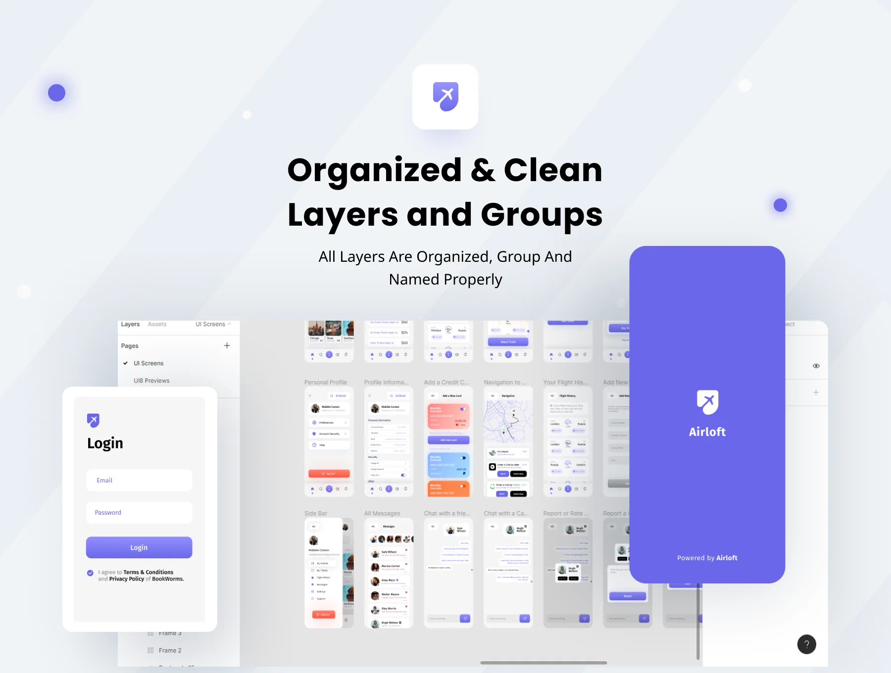 Airloft - A Premium Flights Booking Mobile App UI Kit 5