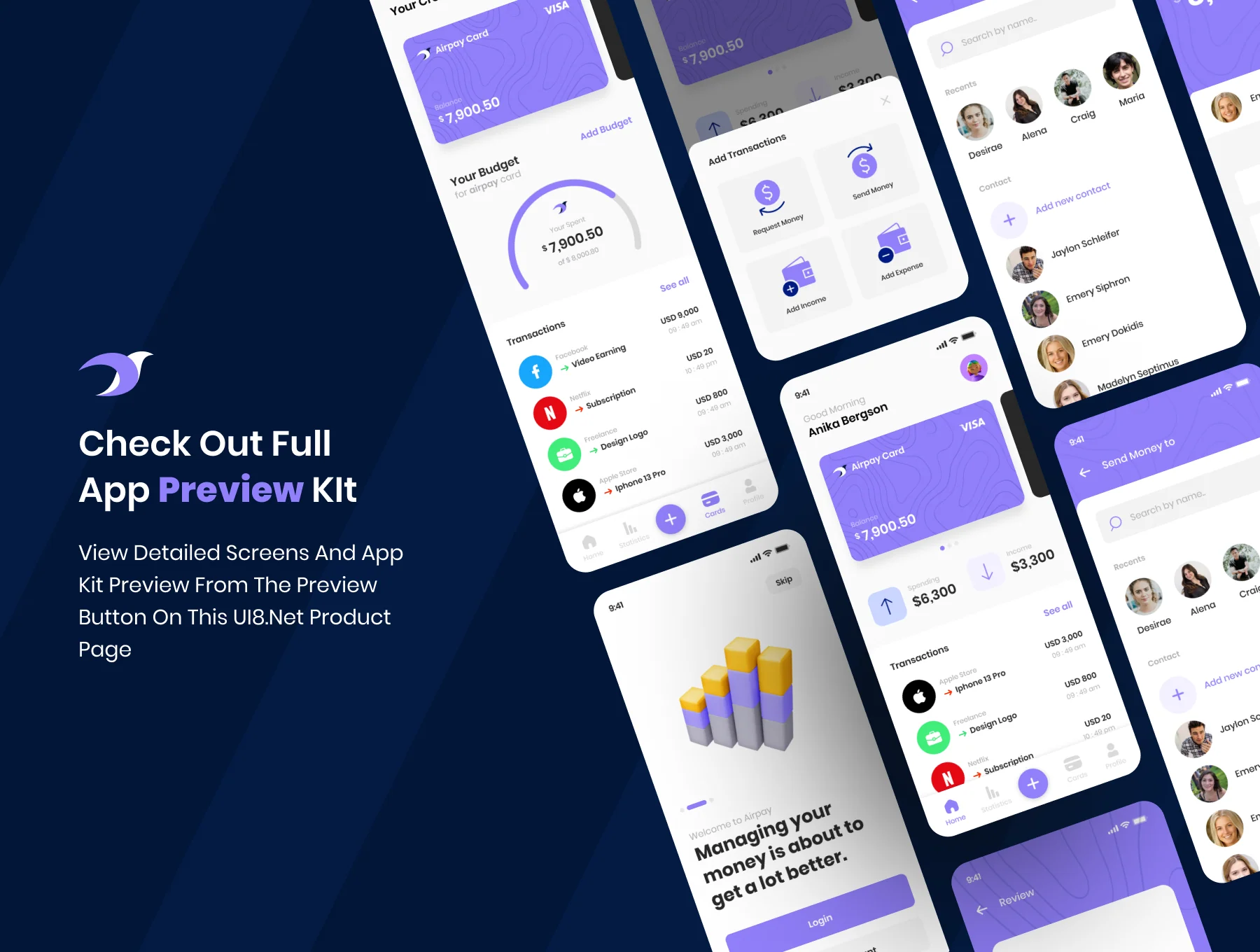 Airpay - Finance App UI Kit 5