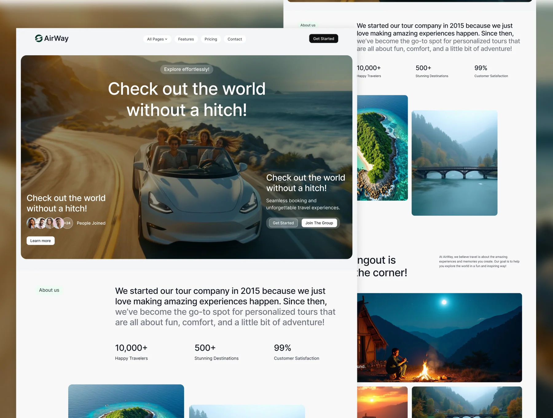 AirWay - Travel Webflow Template