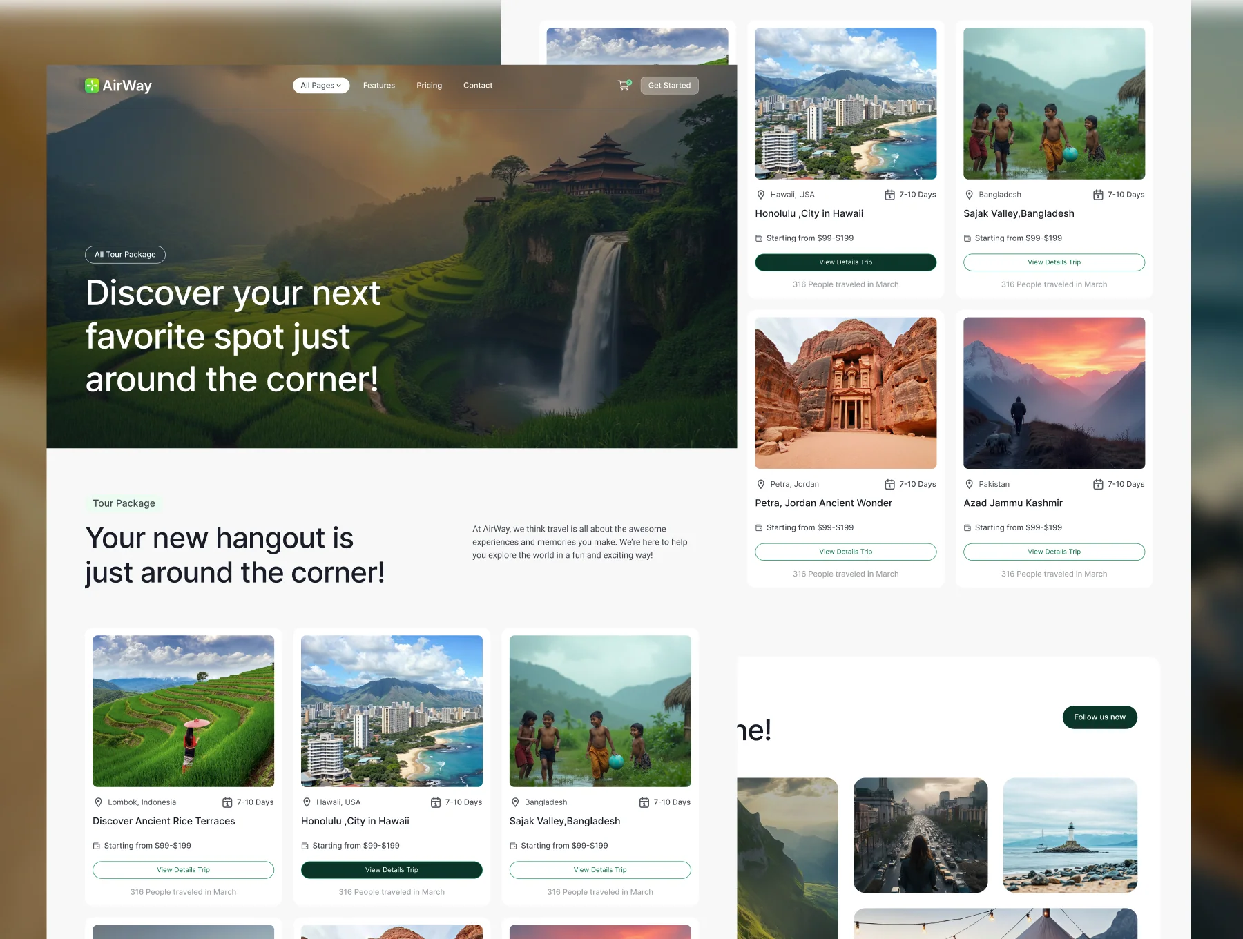 AirWay - Travel Webflow Template 3