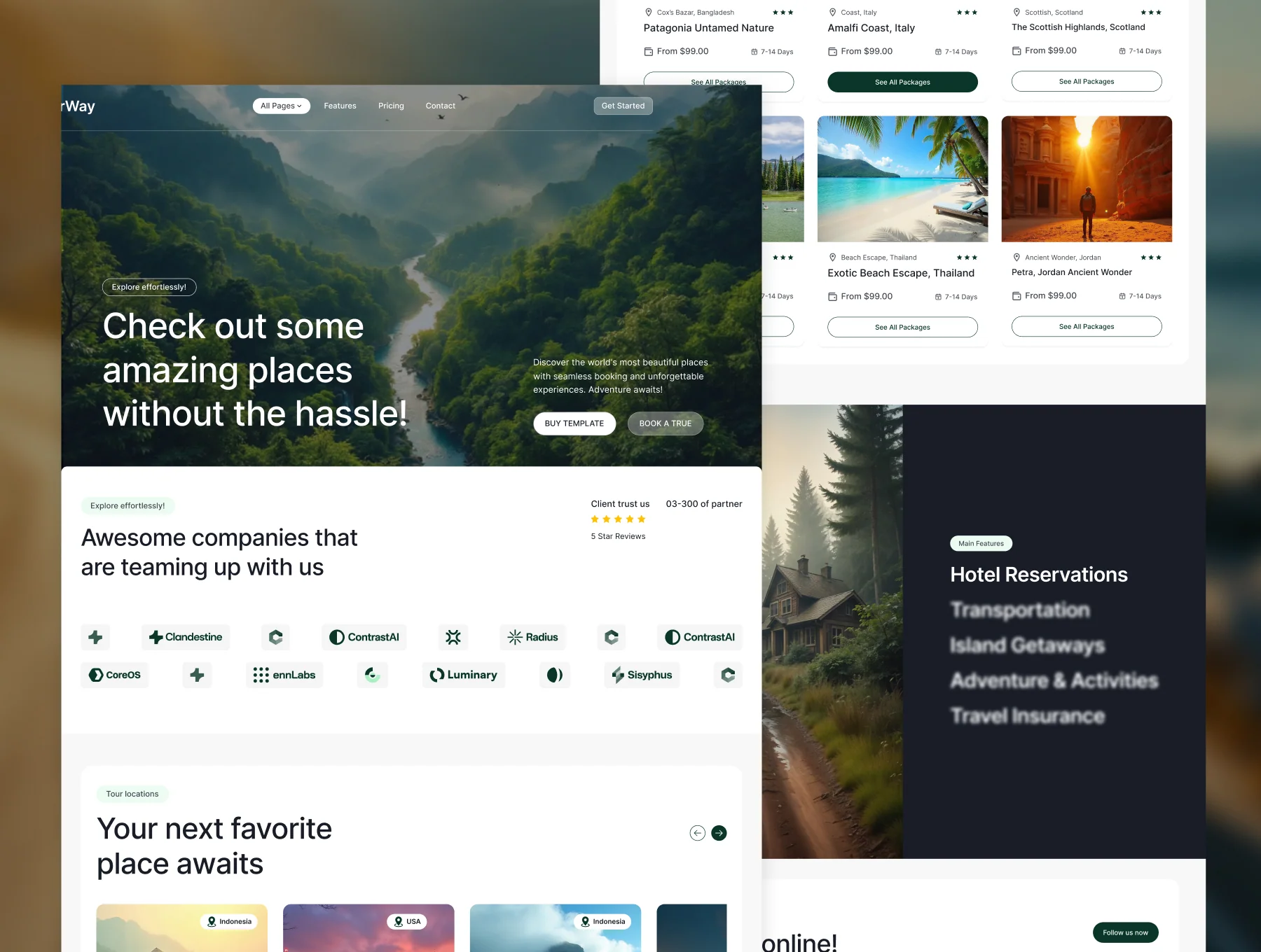 AirWay - Travel Webflow Template 4