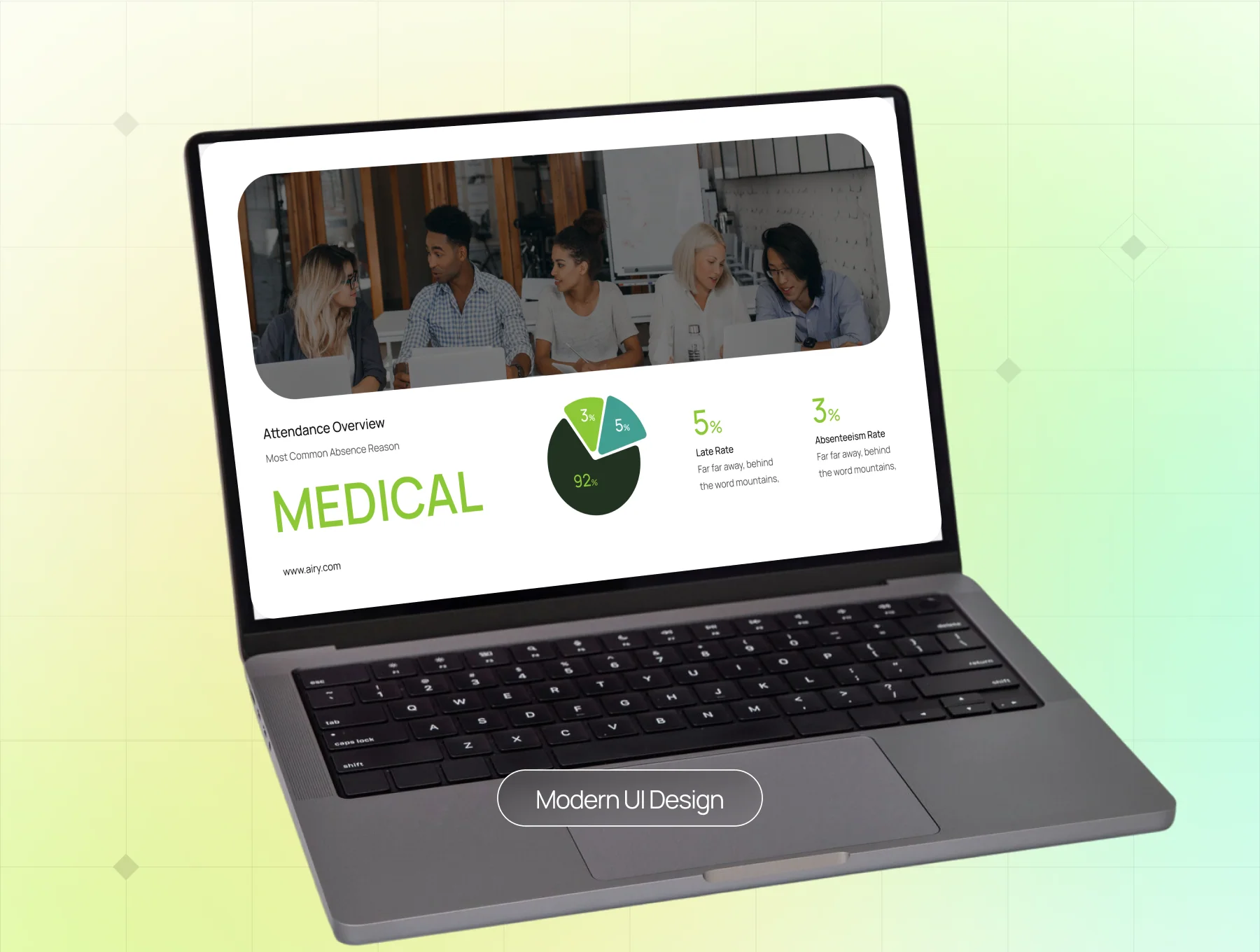 Airy — Modern HR & People Analytics Presentation Deck 3