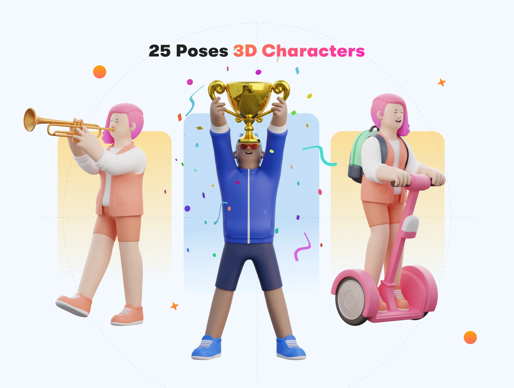 Aisha - Holiday 3D Character Pack 3