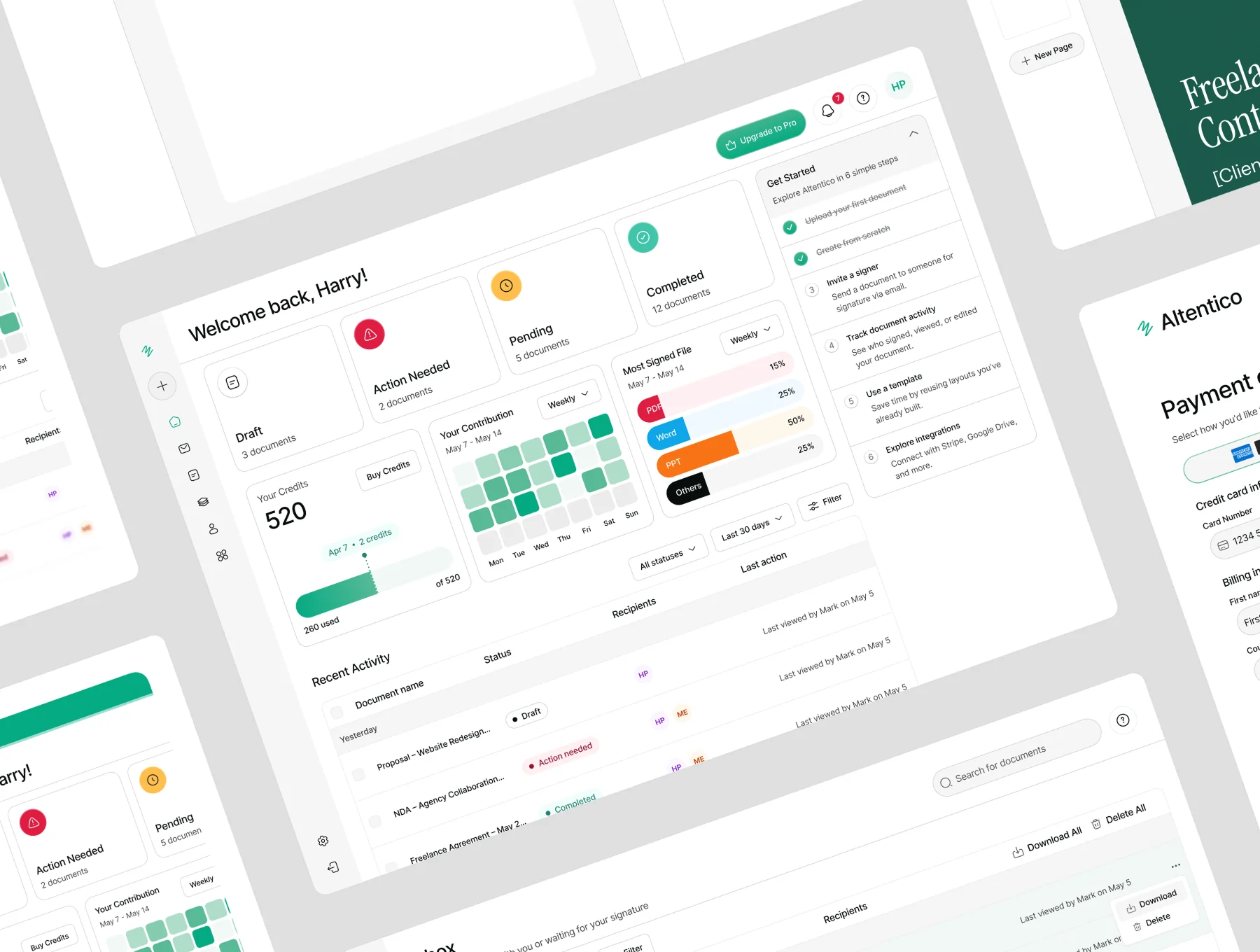 AItentico - Smart E-Signature Doc WebApp UI KIT 5