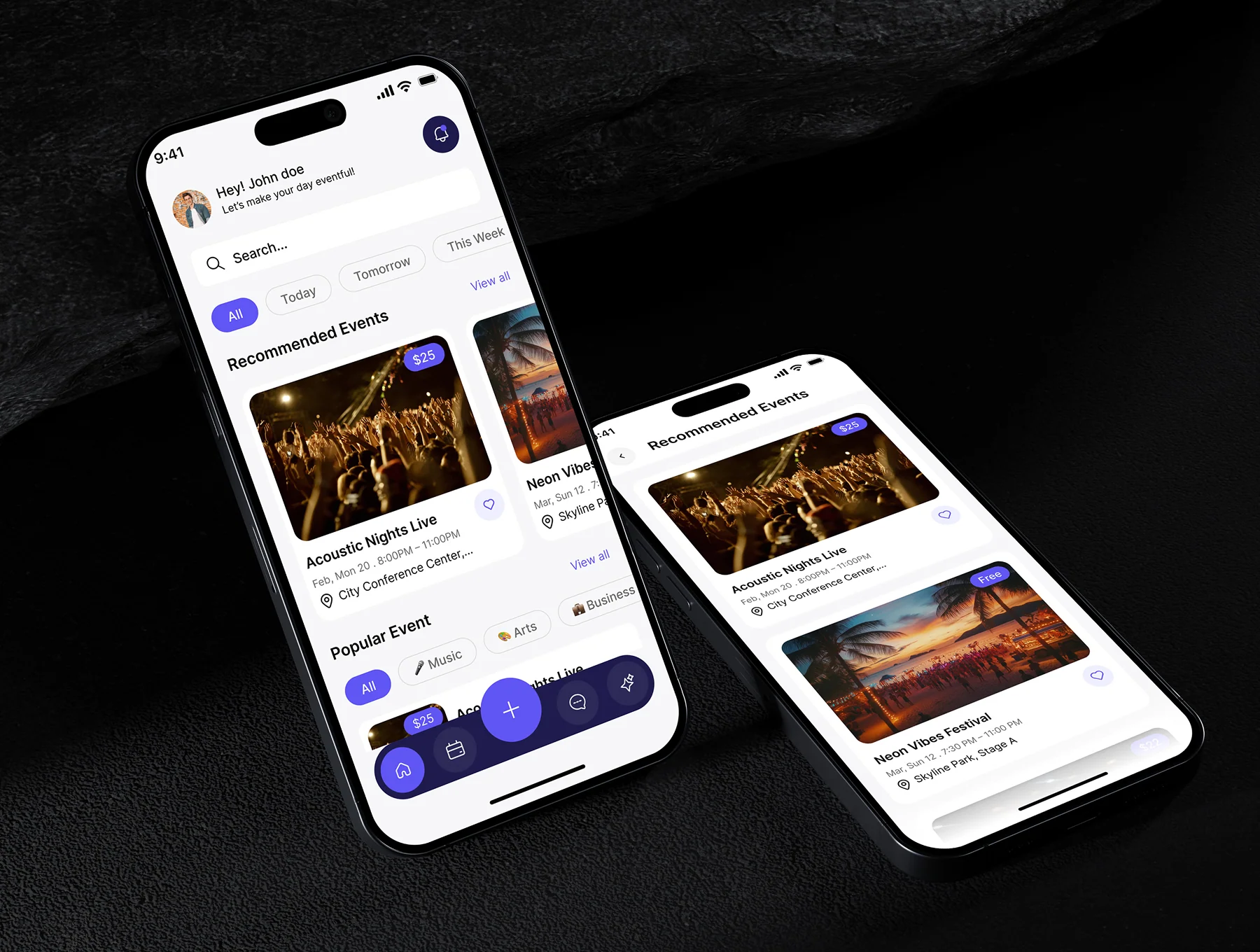 Aivent Mobile App UI Kit 8