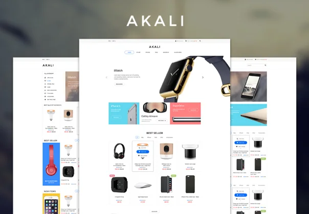 Akali PSD Template