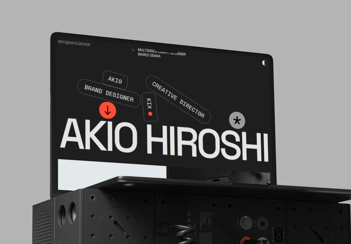 Akio, Framer Portfolio Template