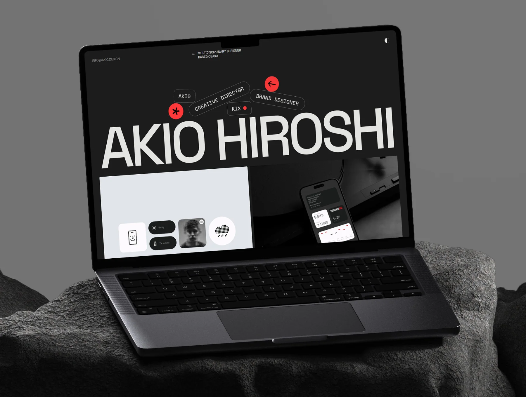 Akio, Framer Portfolio Template