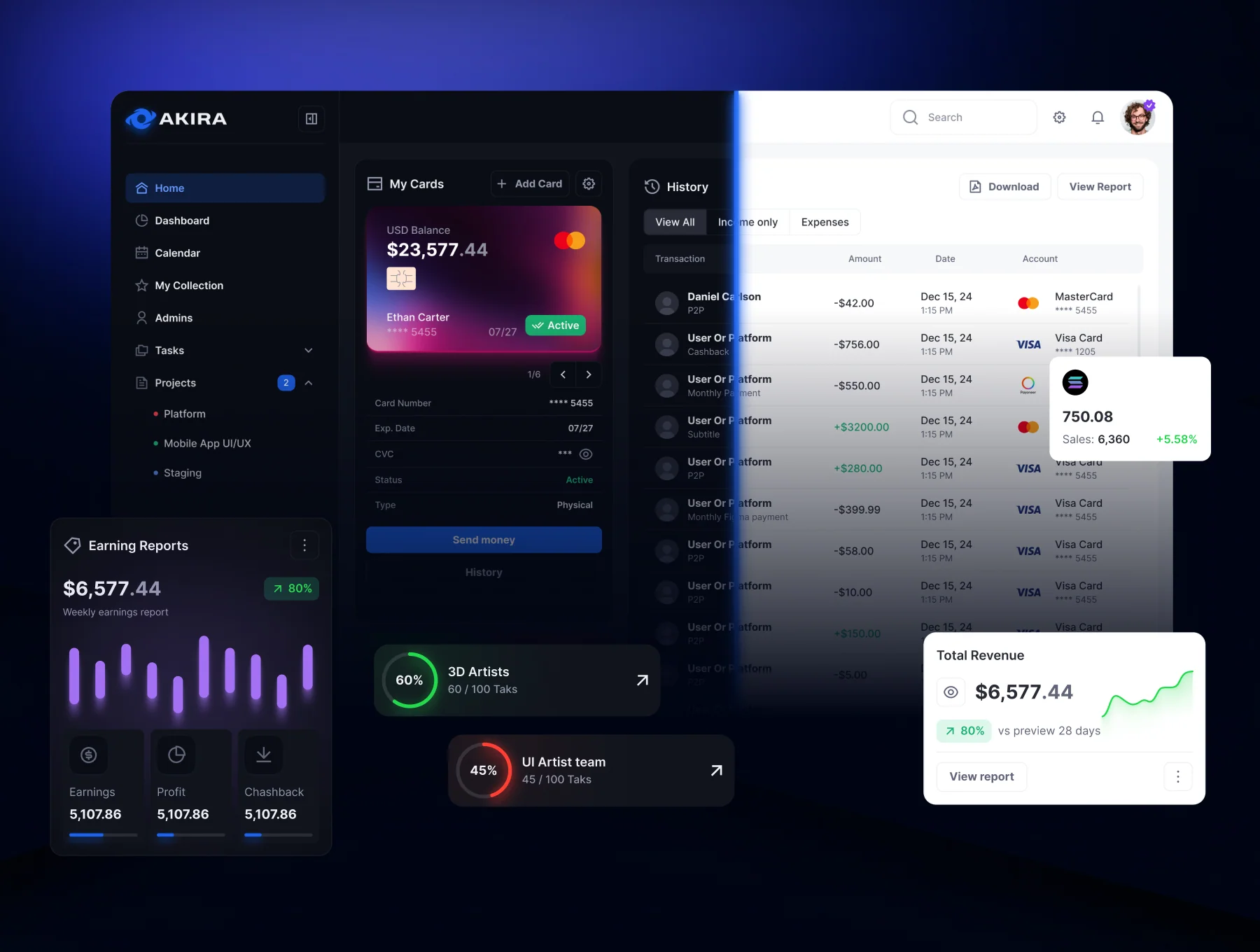 AkiraUI kit - Design System v1.0 4