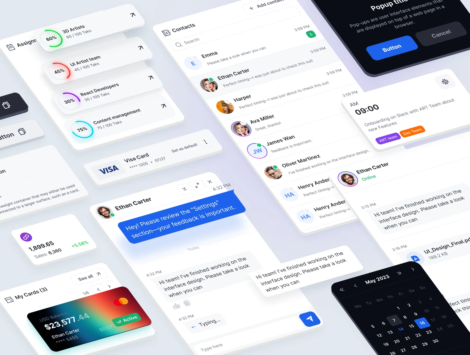 AkiraUI kit - Design System v1.0 5