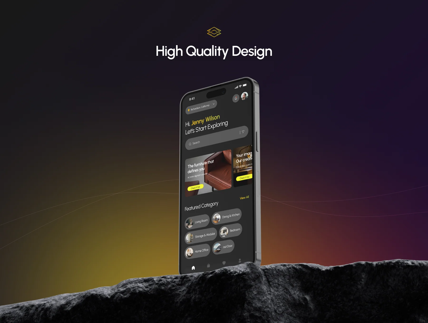 Akshan - Furniture App UI Kit 2