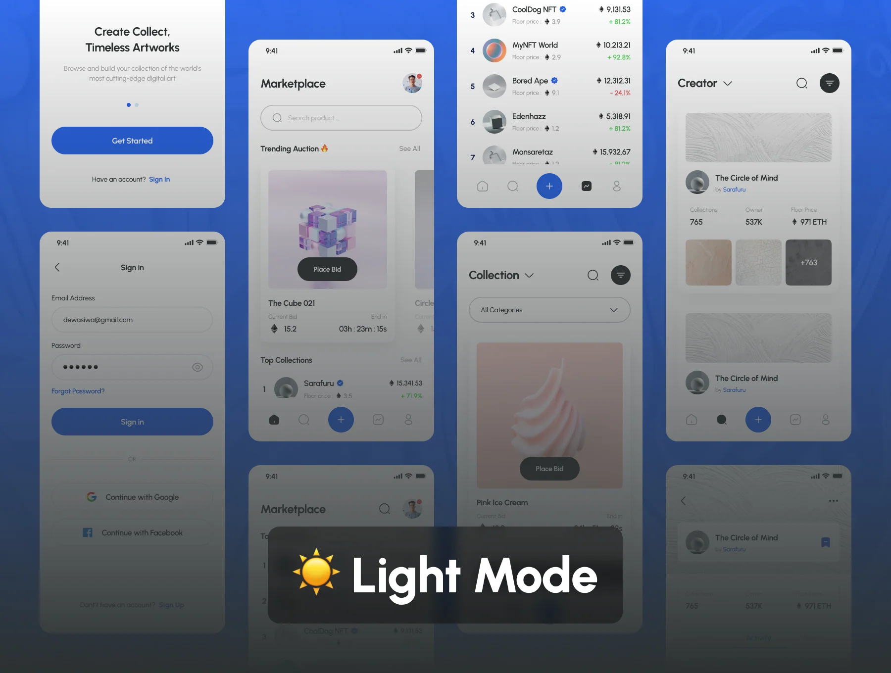 Aksty. - NFT Marketplace Mobile App 5