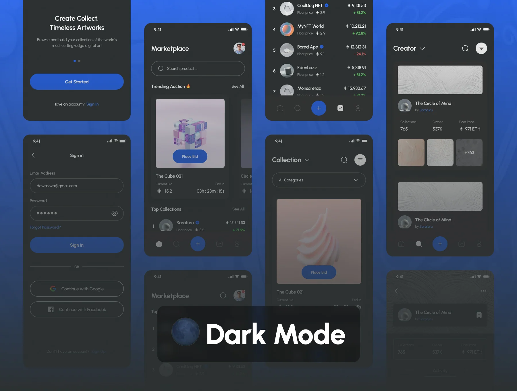 Aksty. - NFT Marketplace Mobile App 6