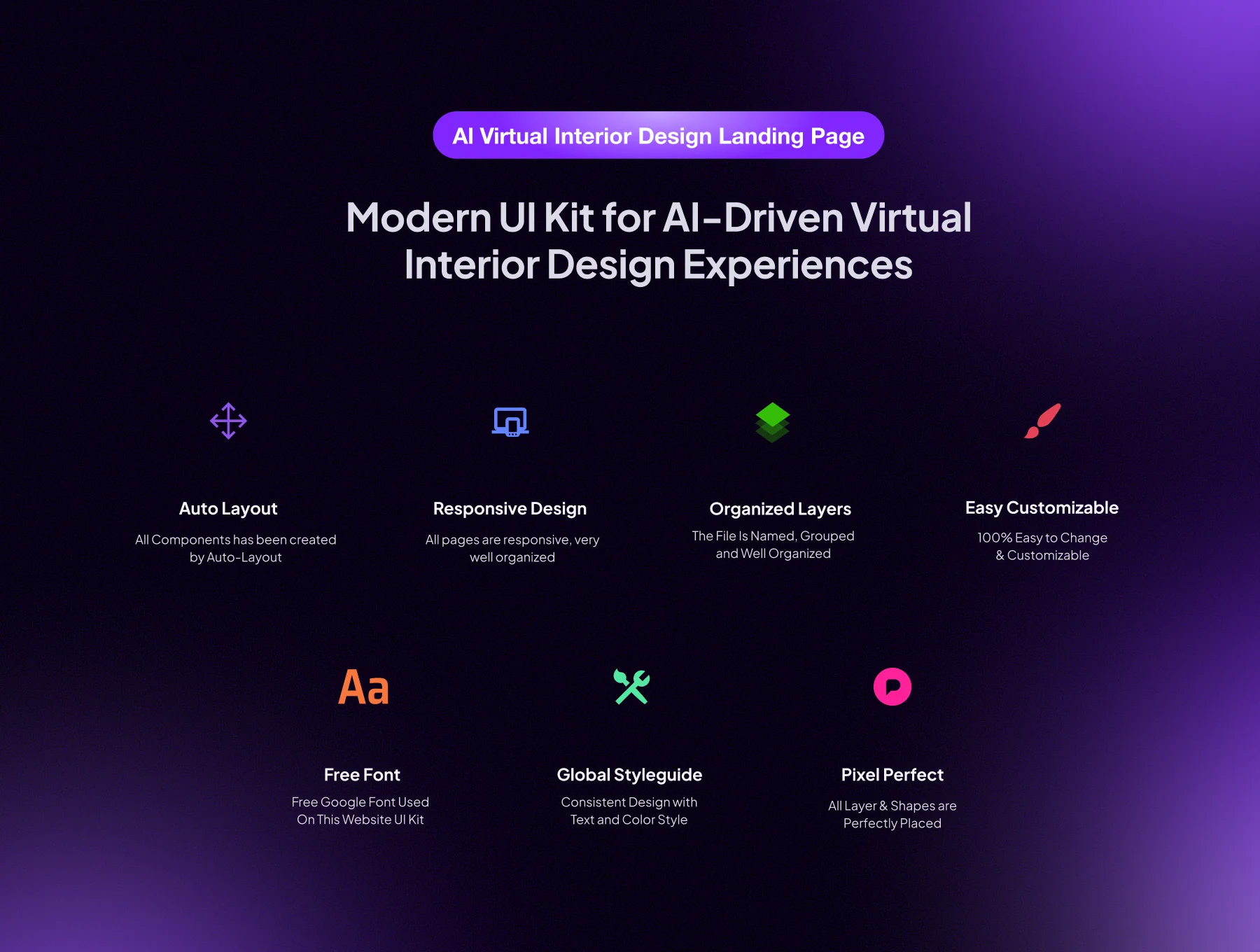 Al Virtual Interior Design Landing Page - InteriAI 5