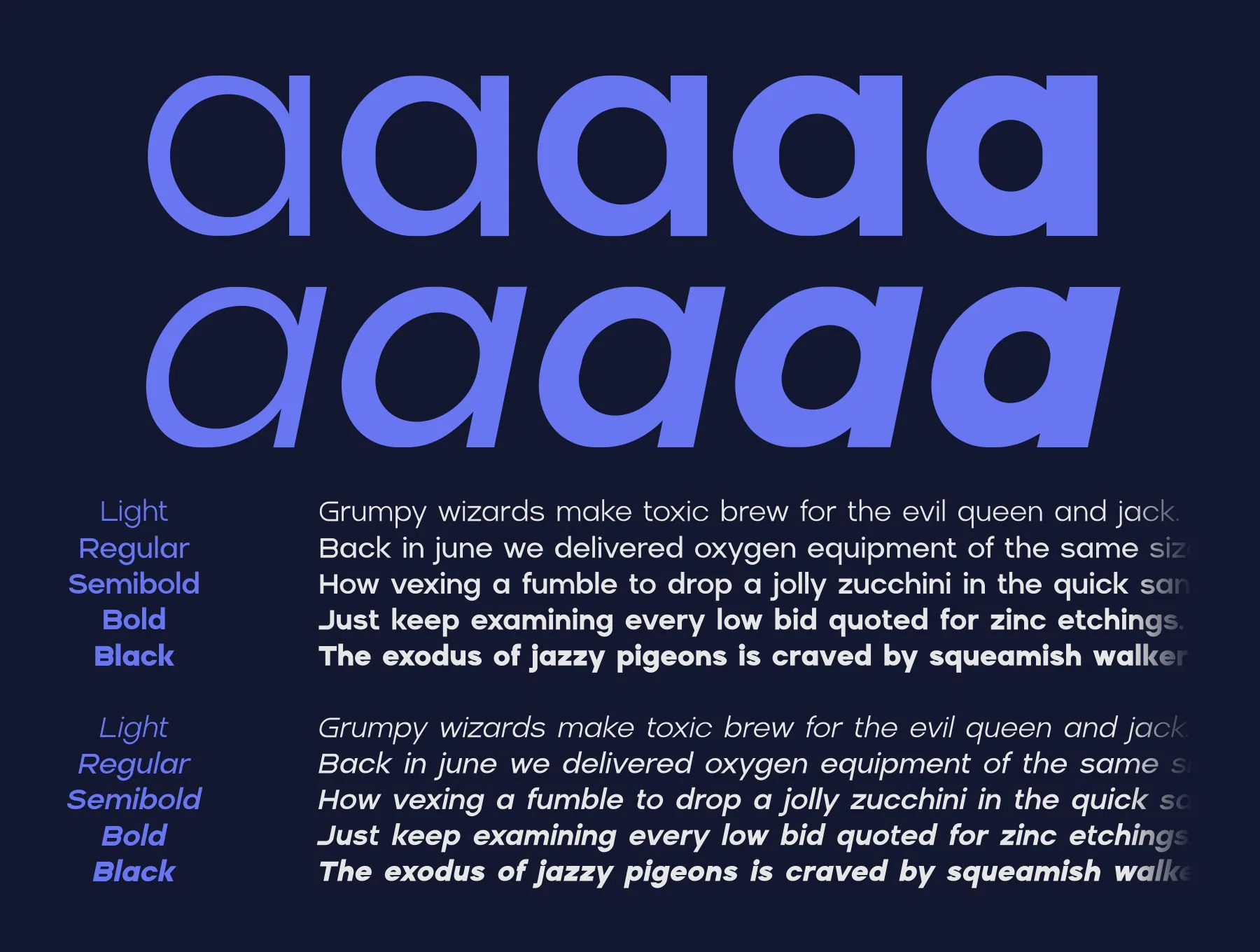 Alacrity Sans Fonts Family 7