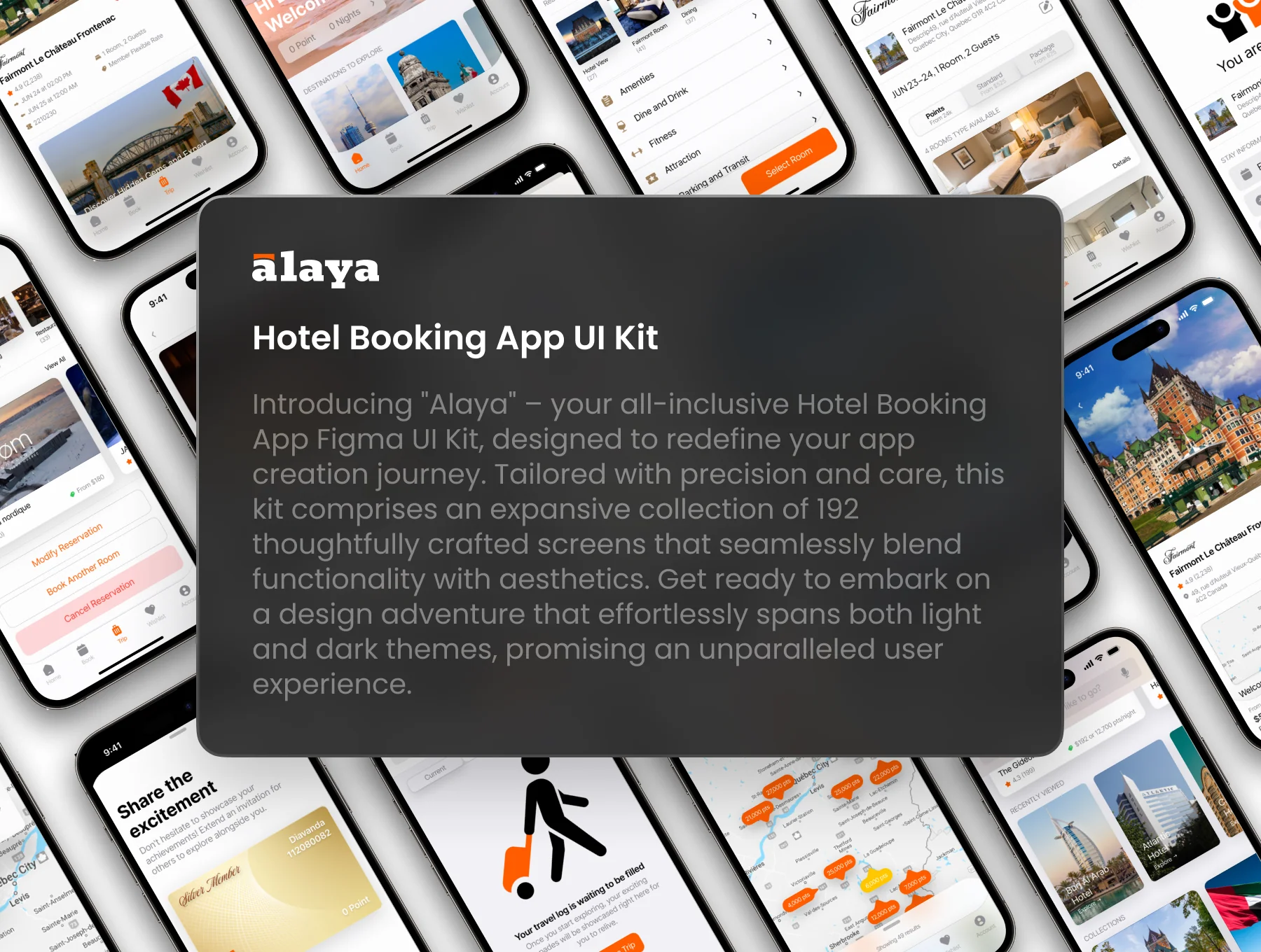 Alaya - Hotel Booking App UI Kit