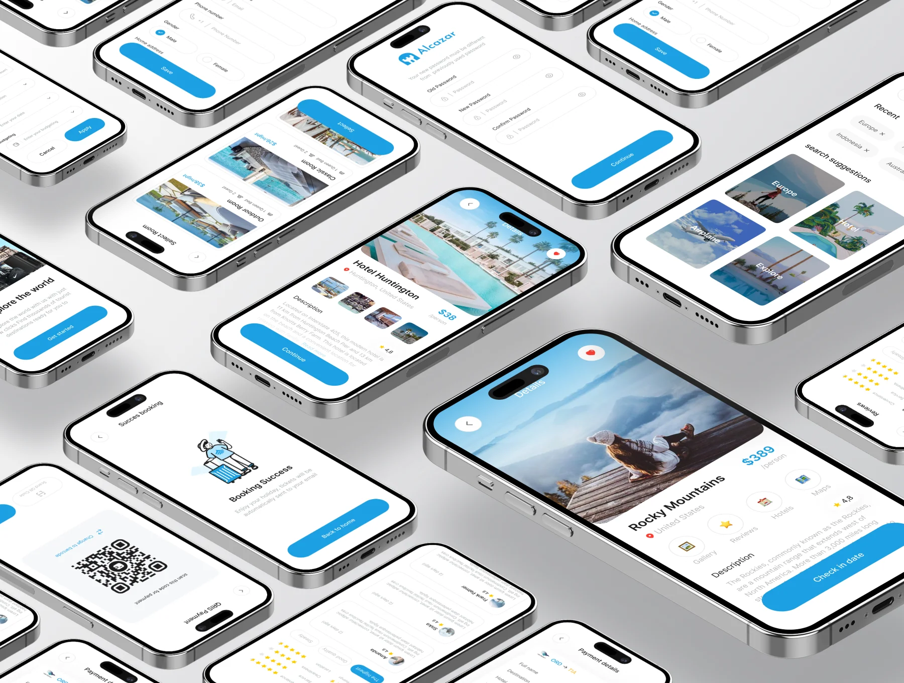 Alcazar - Travel  Ui kit Mobile 2