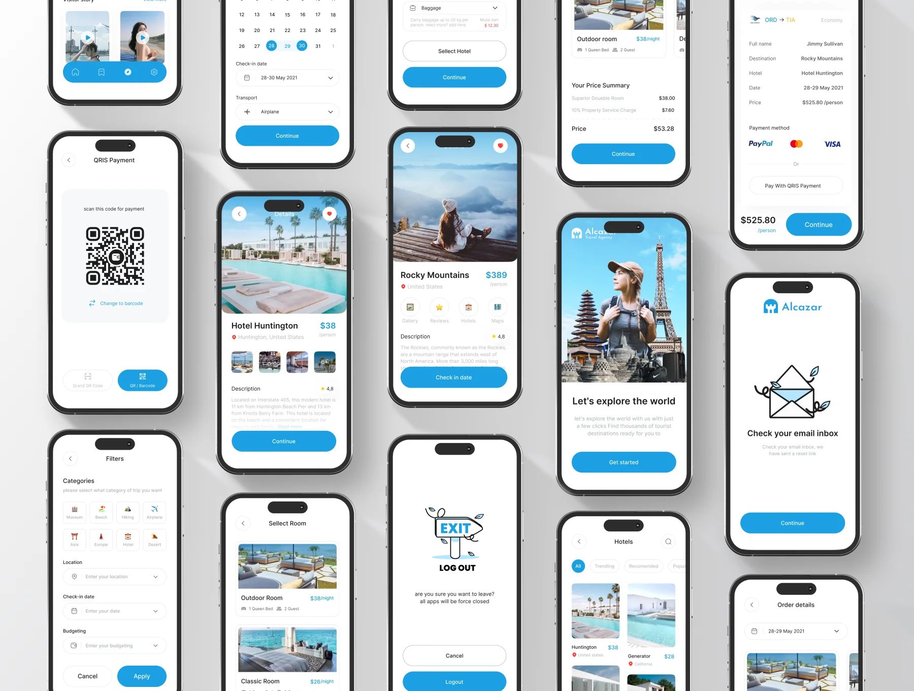Alcazar - Travel  Ui kit Mobile 3
