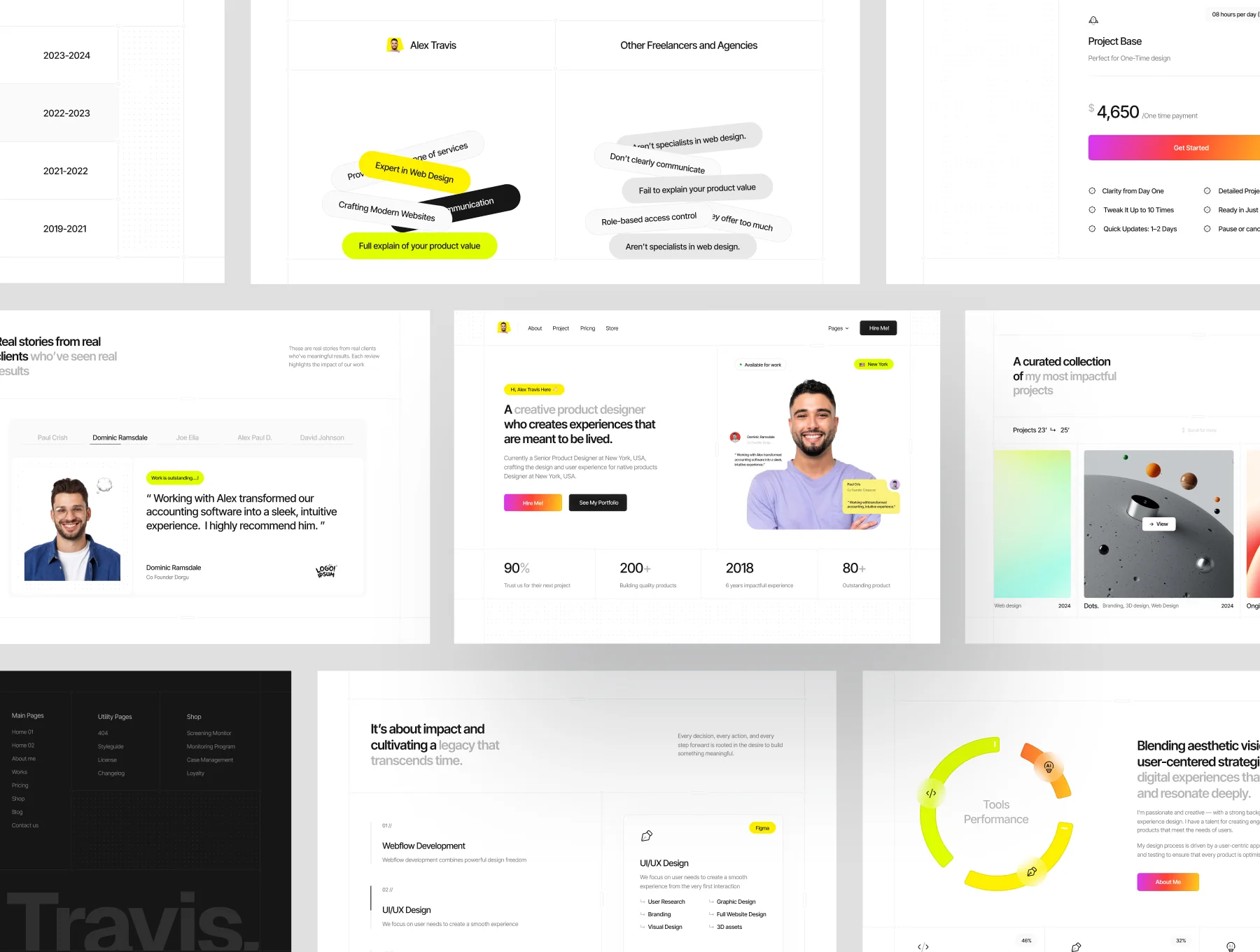 Alex Travis - Personal Portfolio Website 5