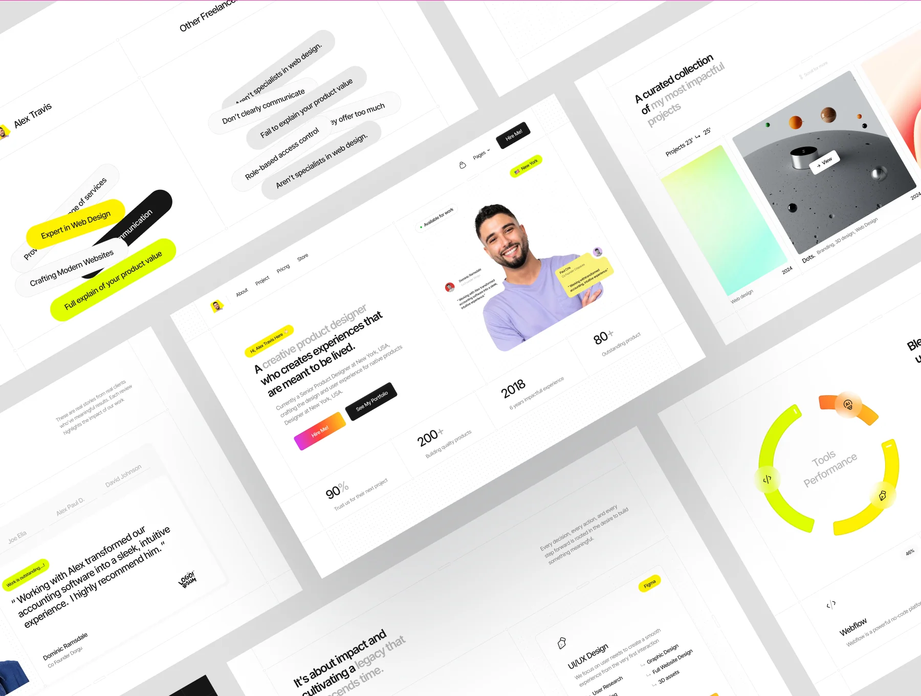 Alex Travis - Personal Portfolio Website 6