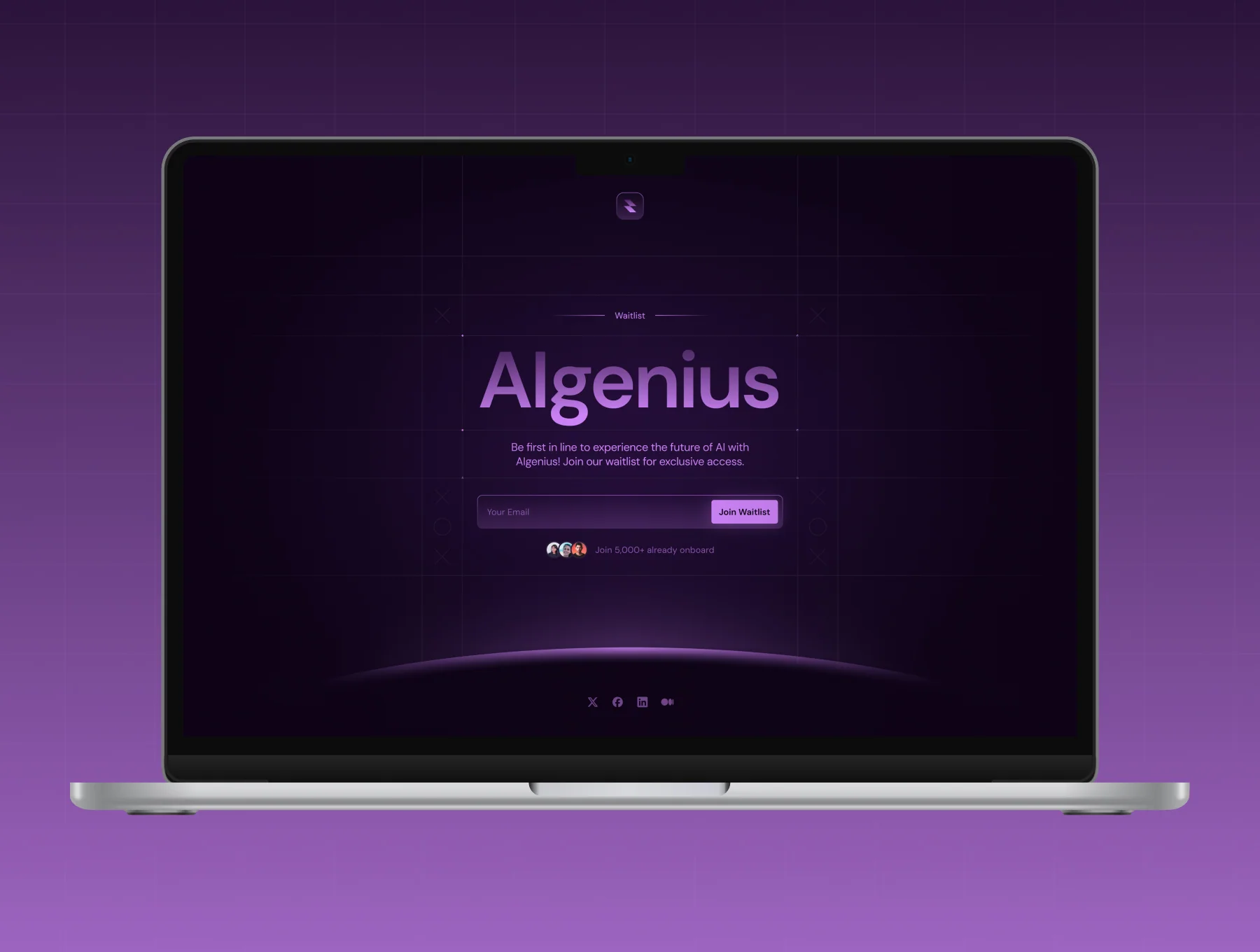 Algenius — Waitlist Website 4