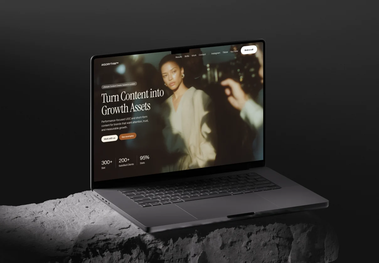 Algorythmy™ UGC Agency Template