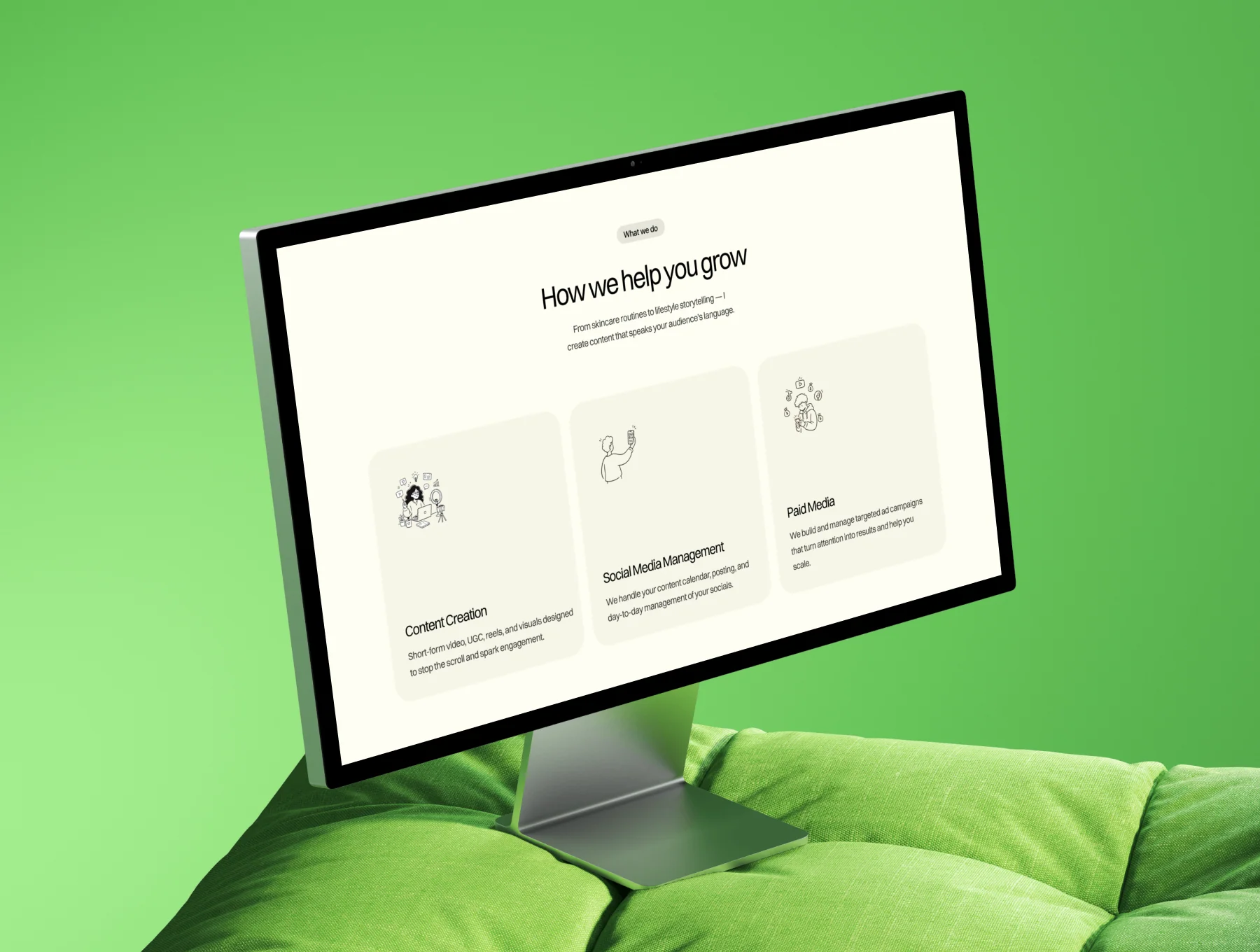 Algorythmy™ UGC Agency Template 5