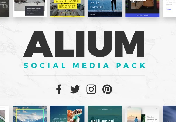 ALIUM Social Media Pack