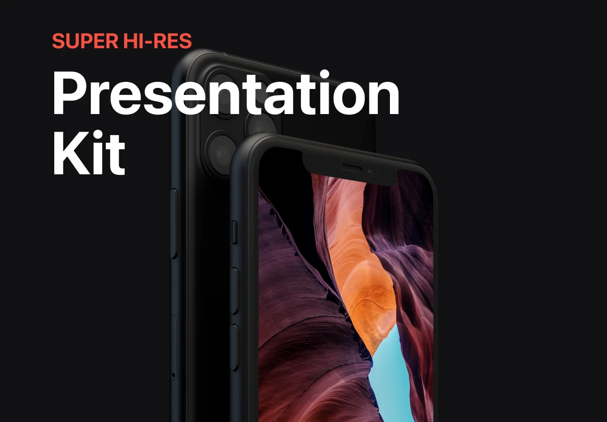 Presentation Kit — iPhone 11 Pro