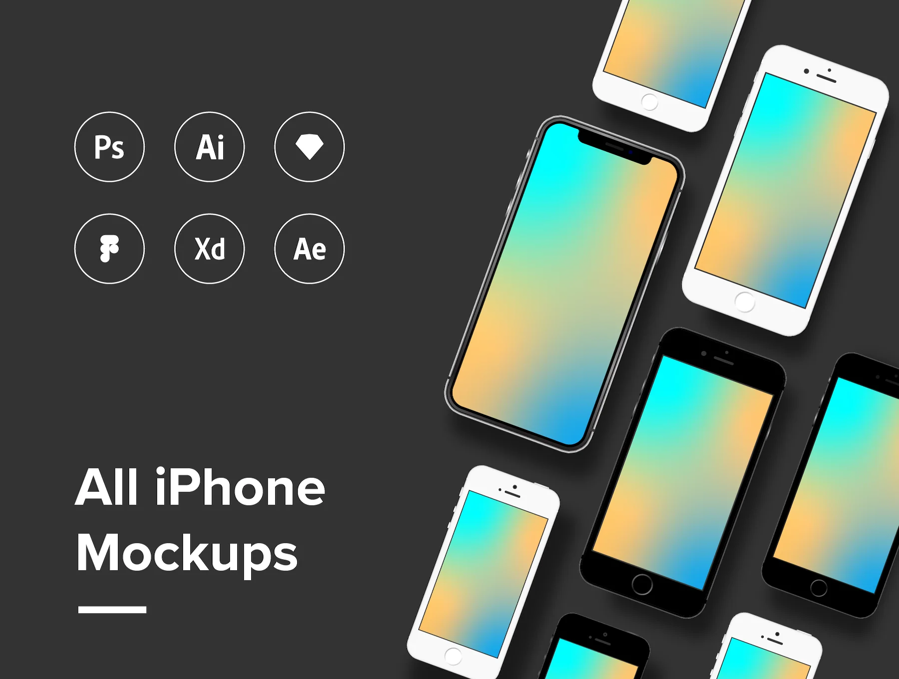 All iPhone Mockup