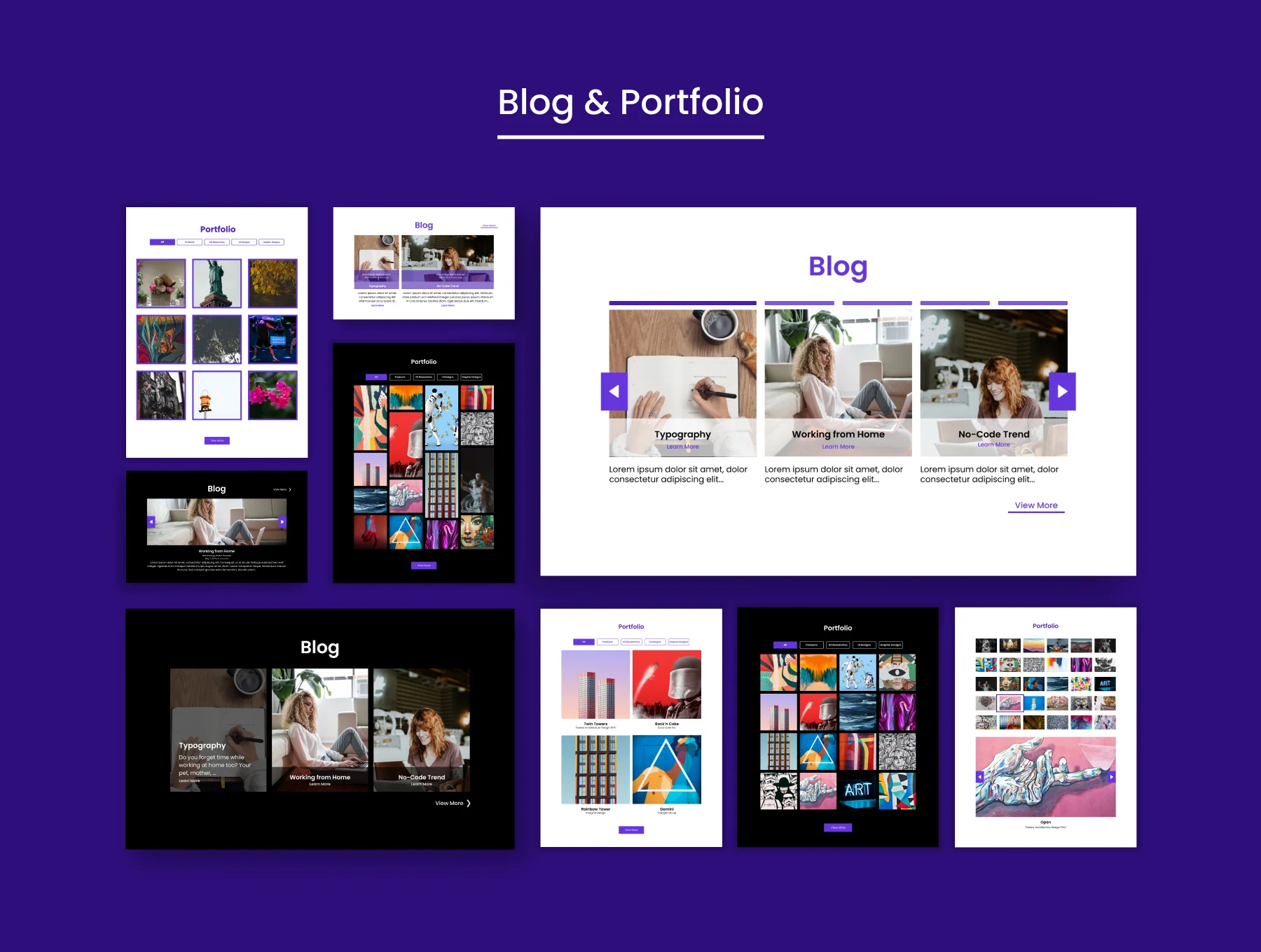 Allie - Creative Portfolio Website Figma Template 6