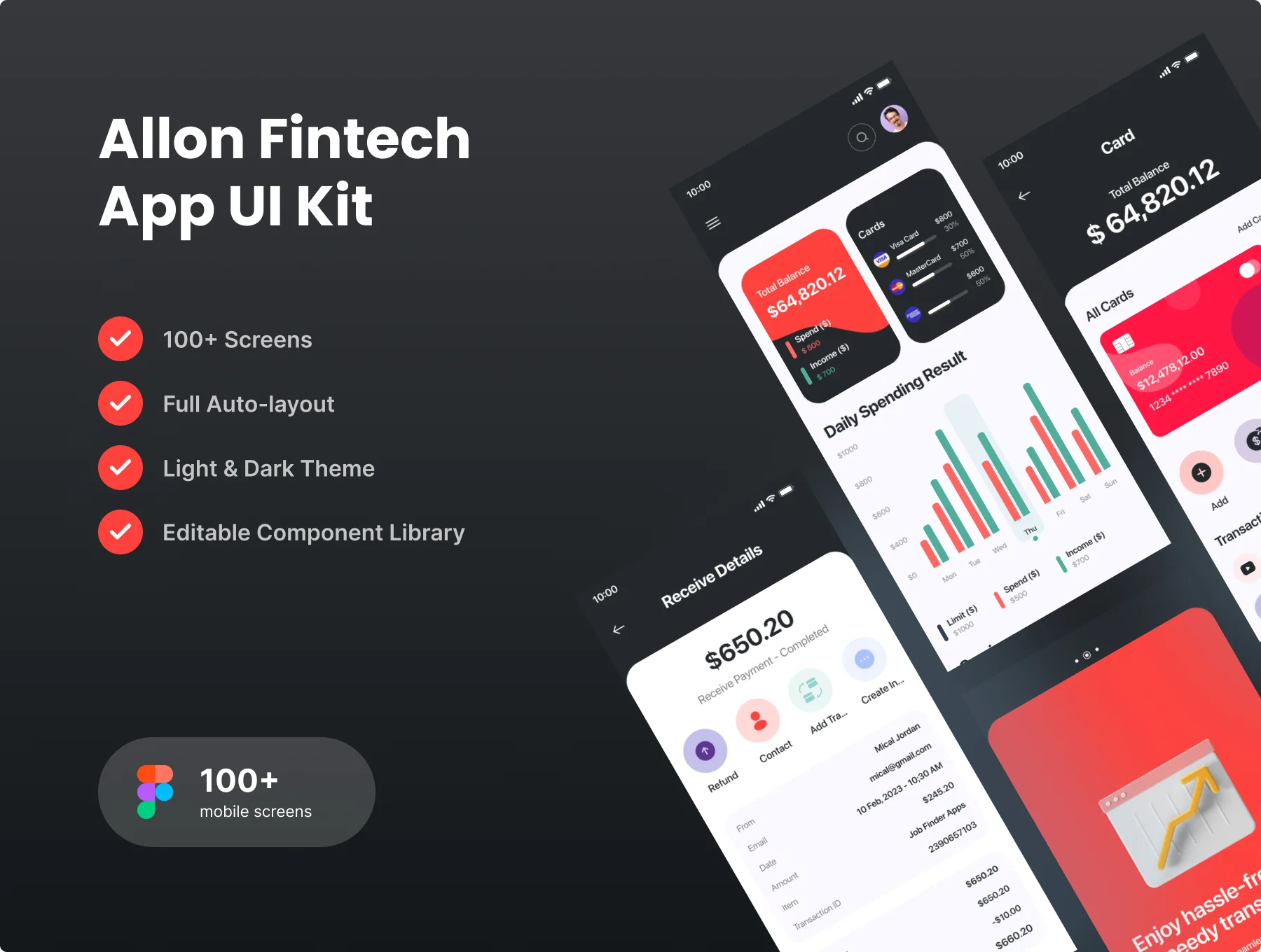 Allon Fintech
App UI Kit