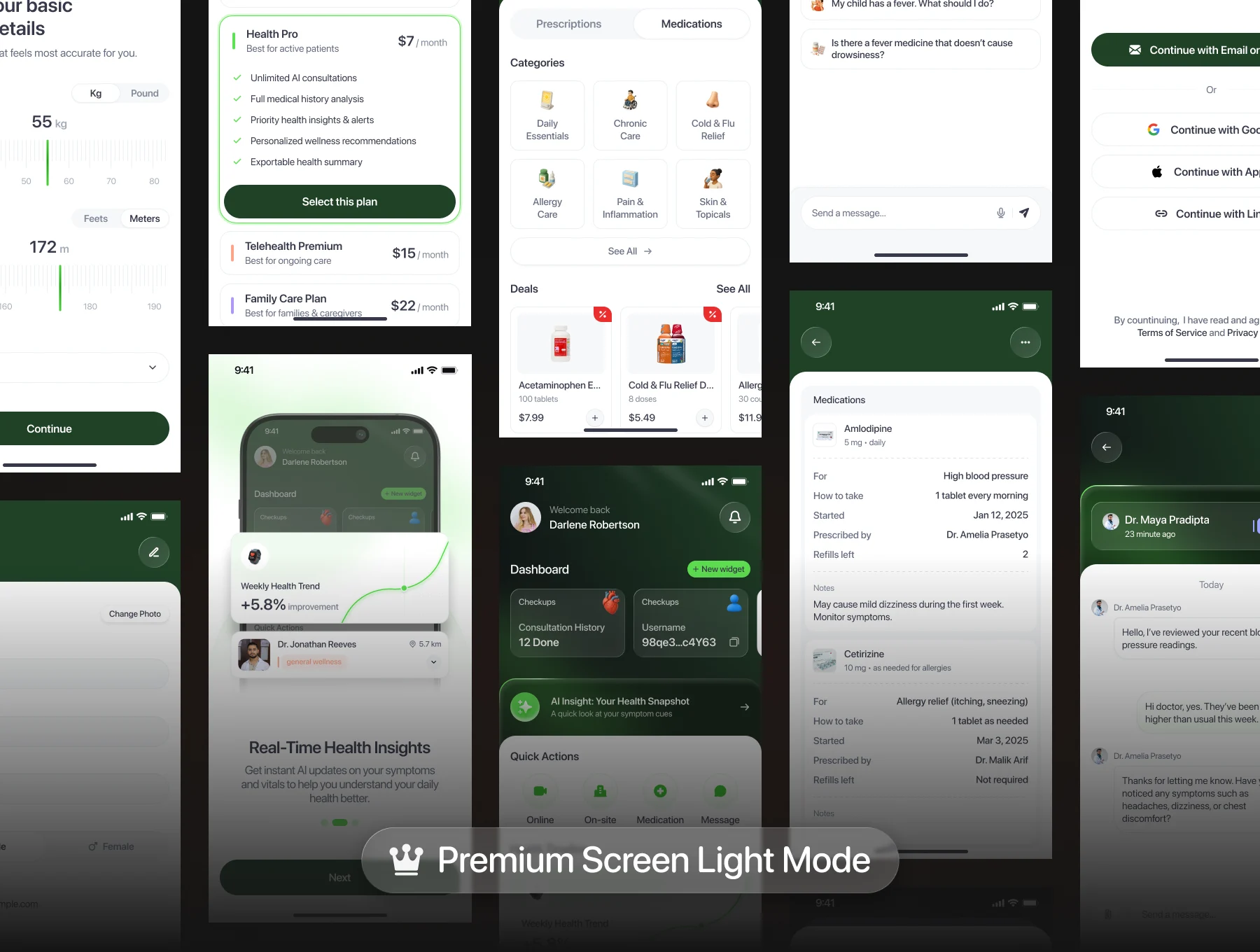Almedra – AI Telehealth Apps UI KIT 4