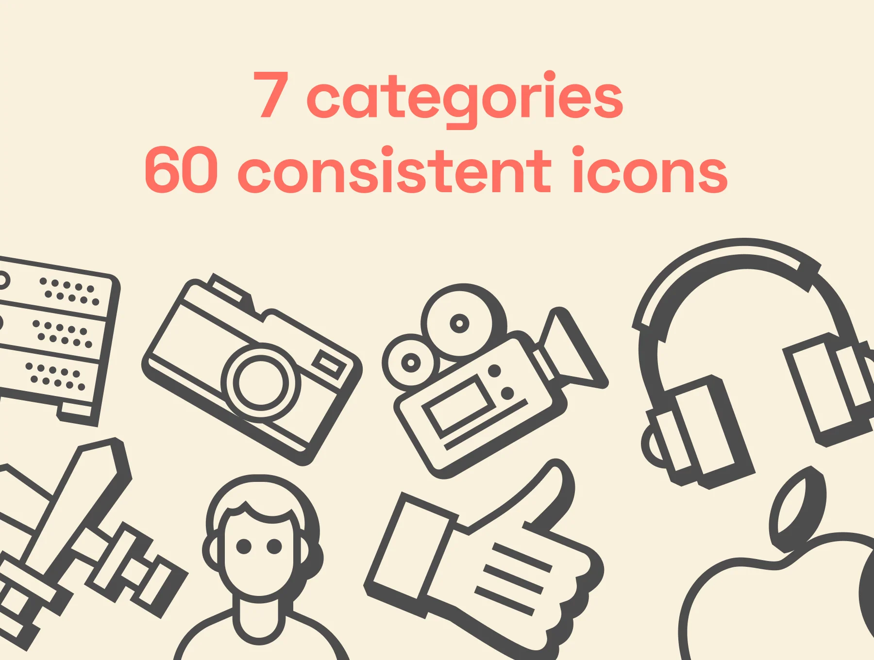 Almost Flat Base Icons 2