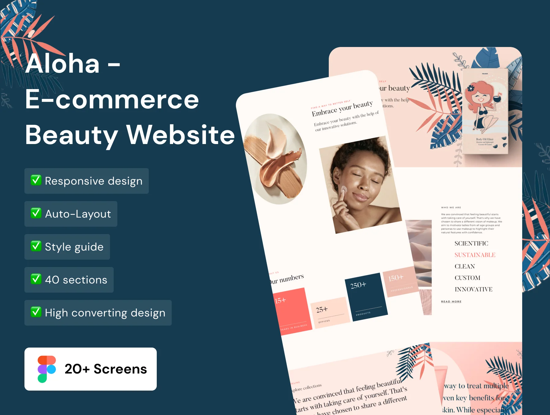 Aloha - E-commerce Beauty Website