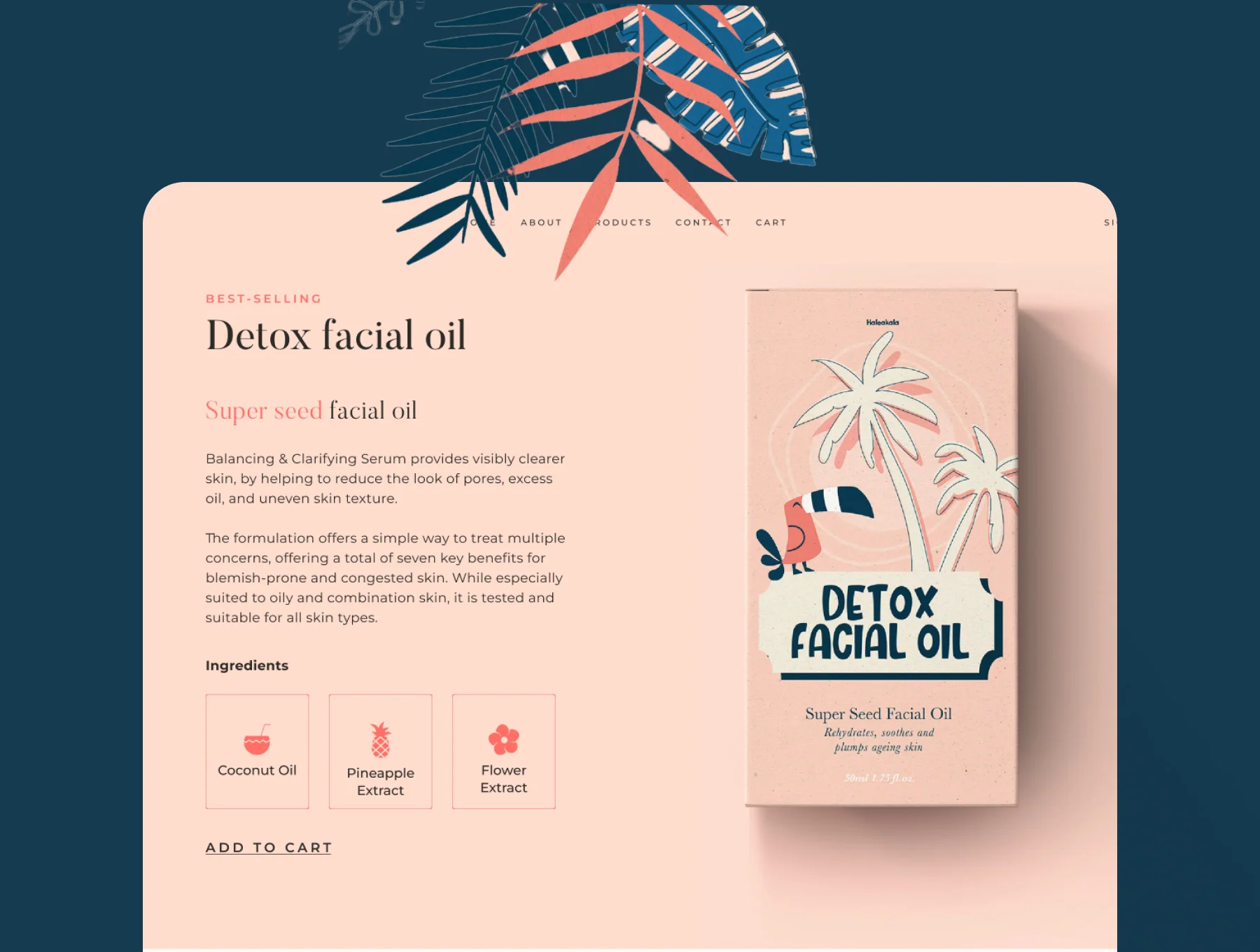 Aloha - E-commerce Beauty Website 8