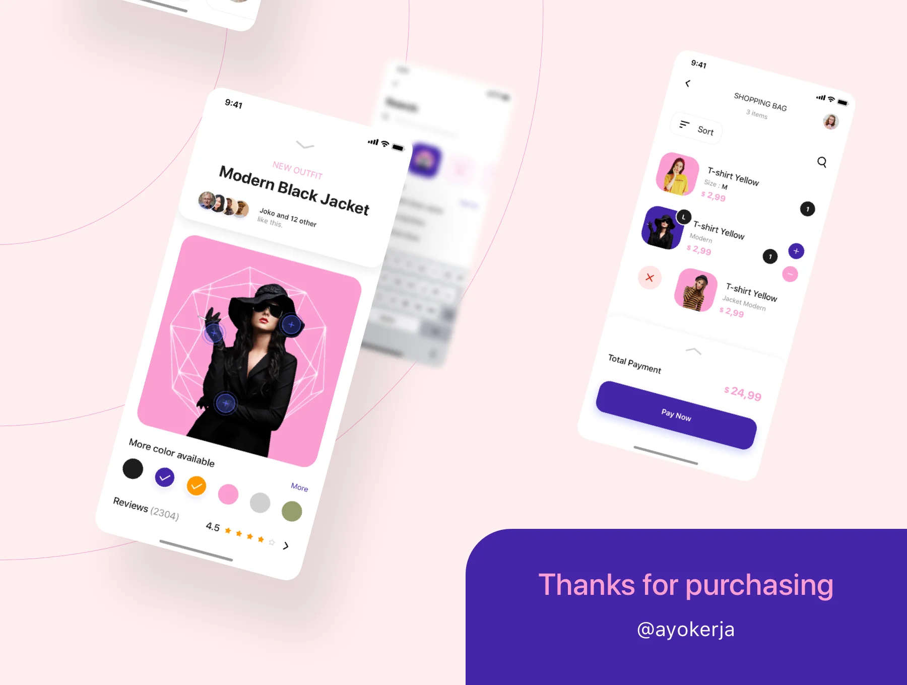 Alora Fashion Shop UI Kit 8