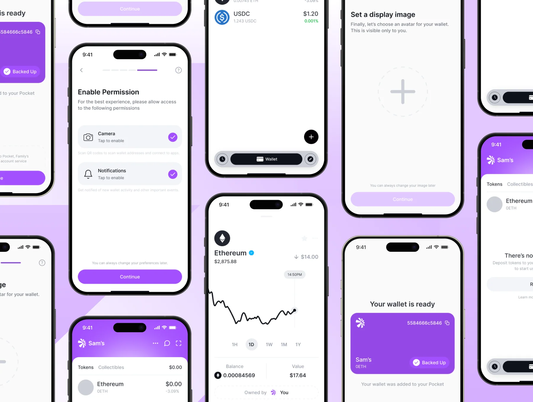 Alpha - Crypto wallet App UI Kit