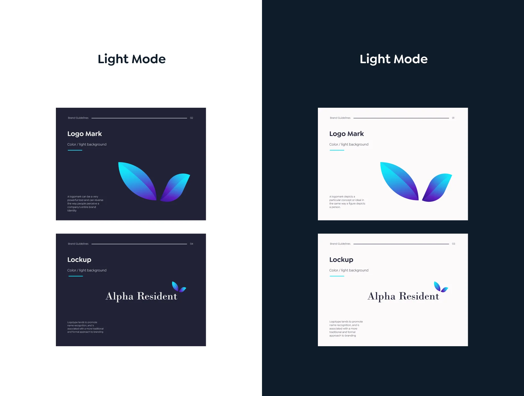 Alpha Resident - Brand Identity Guidelines 4