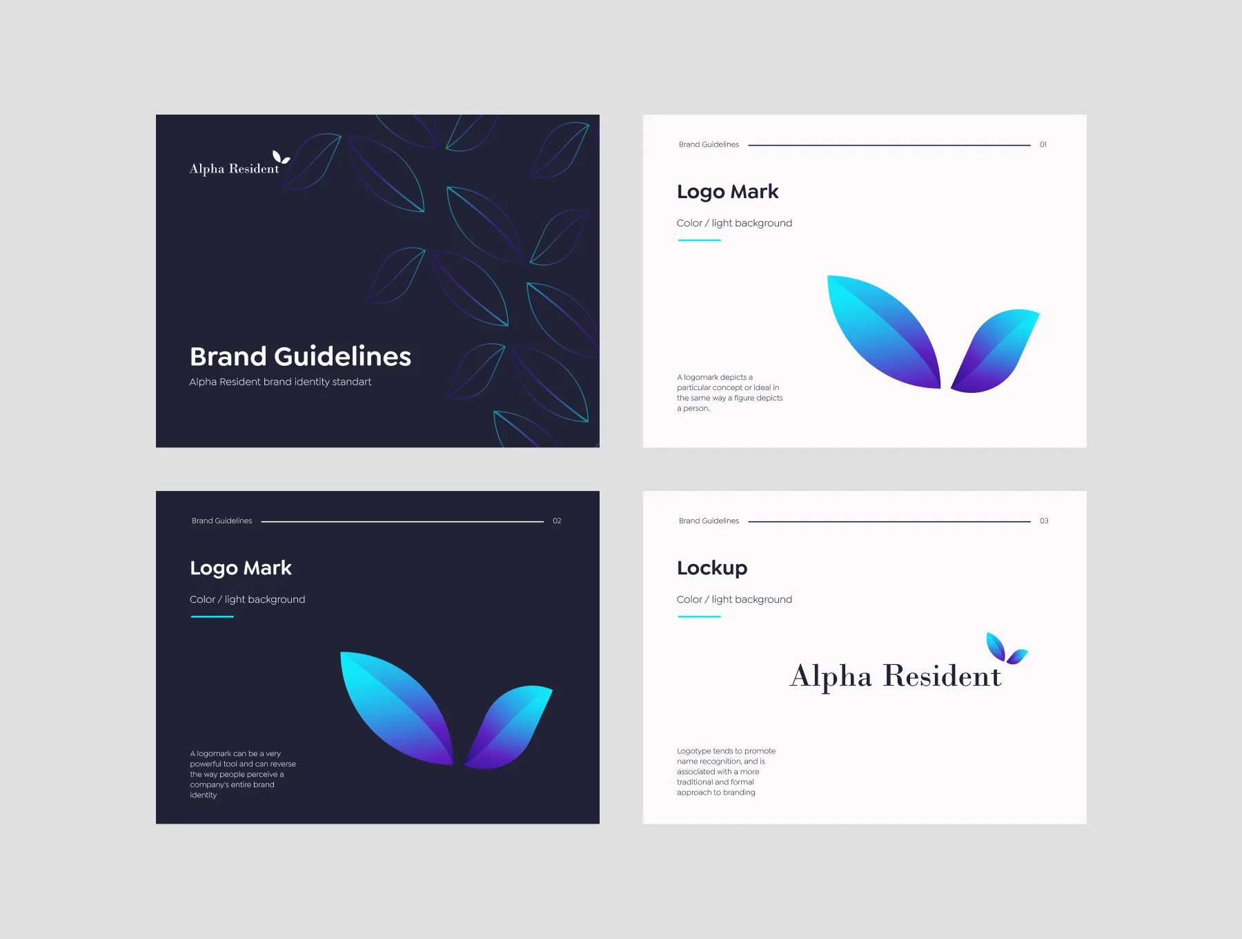 Alpha Resident - Brand Identity Guidelines 5